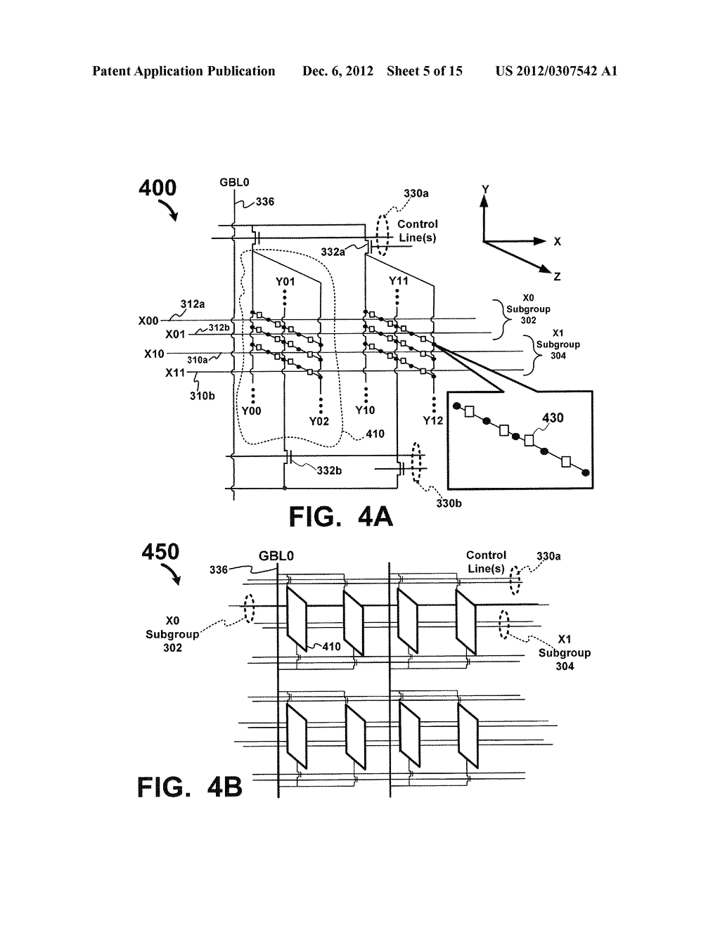 LOCAL  BIT  LINES  AND  METHODS  OF  SELECTING  THE  SAME  TO  ACCESS     MEMORY  ELEMENTS  IN  CROSS-POINT  ARRAYS - diagram, schematic, and image 06