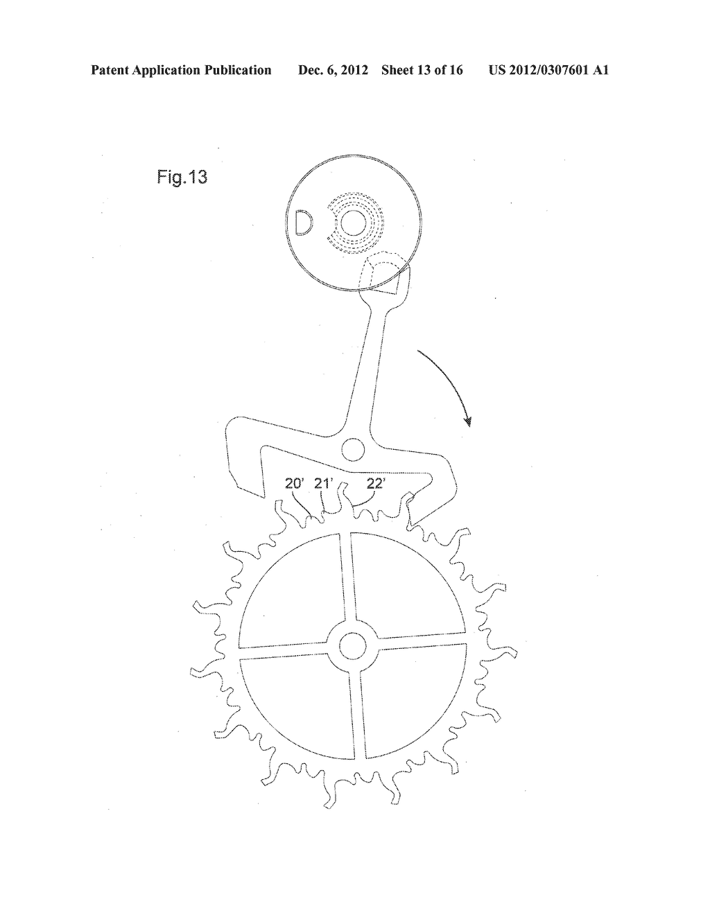 IMPACT-PROOF TIMEPIECE ESCAPEMENT - diagram, schematic, and image 14