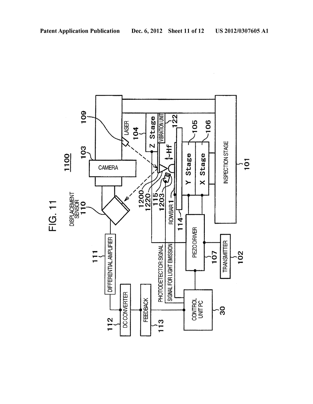 Thermally Assisted Magnetic Recording Head Inspection Method and Apparatus - diagram, schematic, and image 12