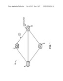 SYSTEM AND METHOD FOR LINK PROTECTION USING SHARED SRLG ASSOCIATION diagram and image