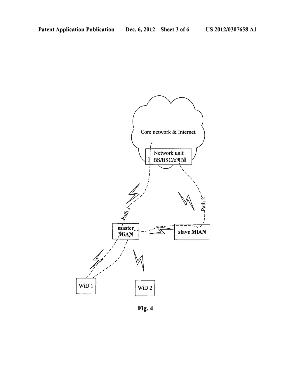 METHOD, APPARATUS AND SYSTEM FOR BANDWIDTH AGGREGATION OF MOBILE INTERNET     ACCESS NODE - diagram, schematic, and image 04
