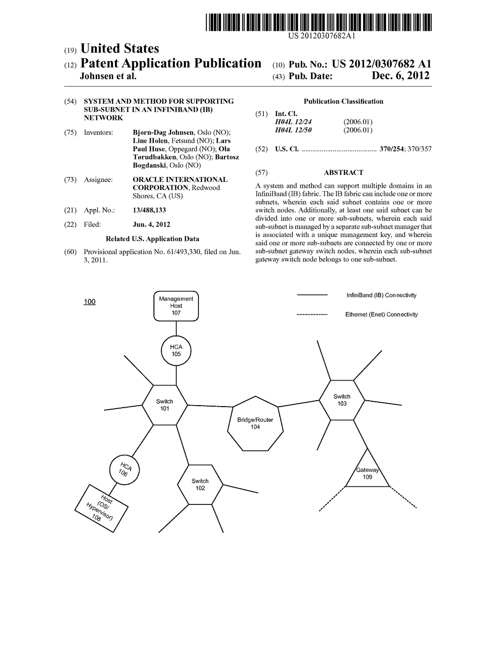 SYSTEM AND METHOD FOR SUPPORTING SUB-SUBNET IN AN INFINIBAND (IB) NETWORK - diagram, schematic, and image 01