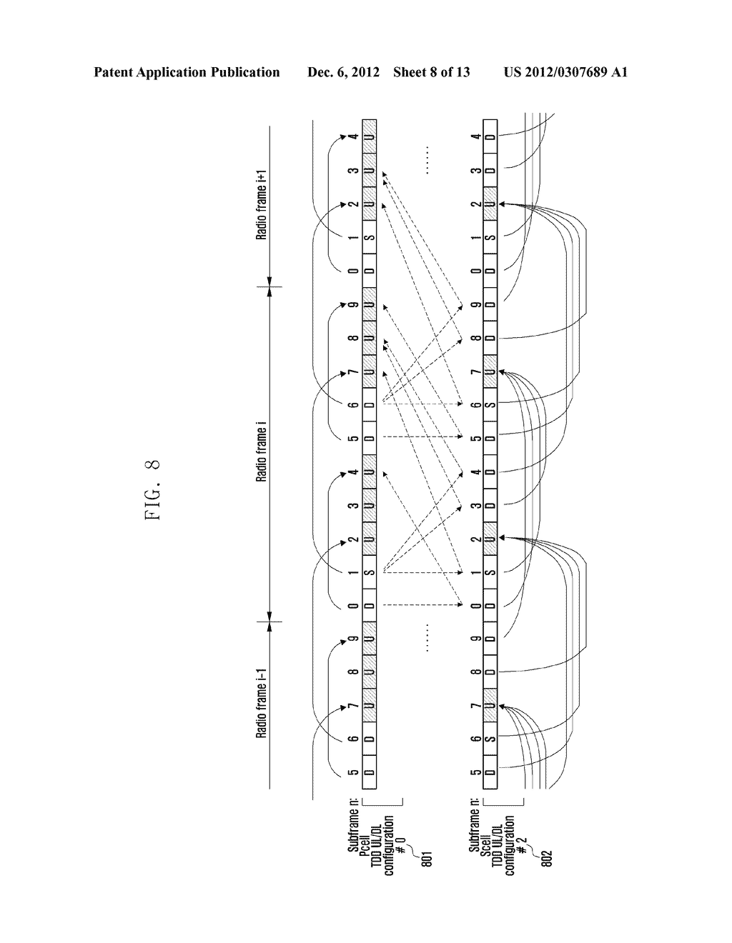 APPARATUS AND METHOD FOR DEFINING PHYSICAL CHANNEL TRANSMIT/RECEIVE     TIMINGS AND RESOURCE ALLOCATION IN TDD COMMUNICATION SYSTEM SUPPORTING     CARRIER AGGREGATION - diagram, schematic, and image 09