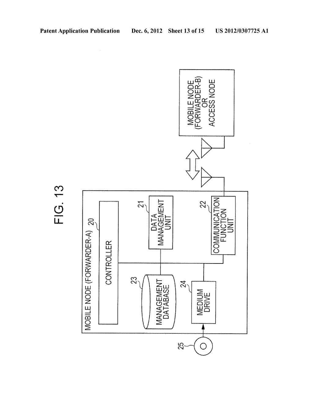 SYSTEM AND METHOD FOR DELIVERING DATA IN AN INTERMITTENT COMMUNICATION     ENVIRONMENT - diagram, schematic, and image 14