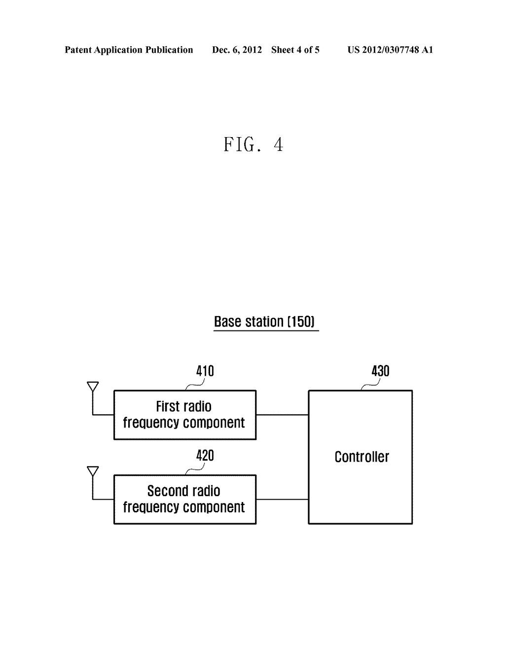 METHOD AND APPARATUS FOR WIRELESS COMMUNICATION ON MULTIPLE SPECTRUM BANDS - diagram, schematic, and image 05