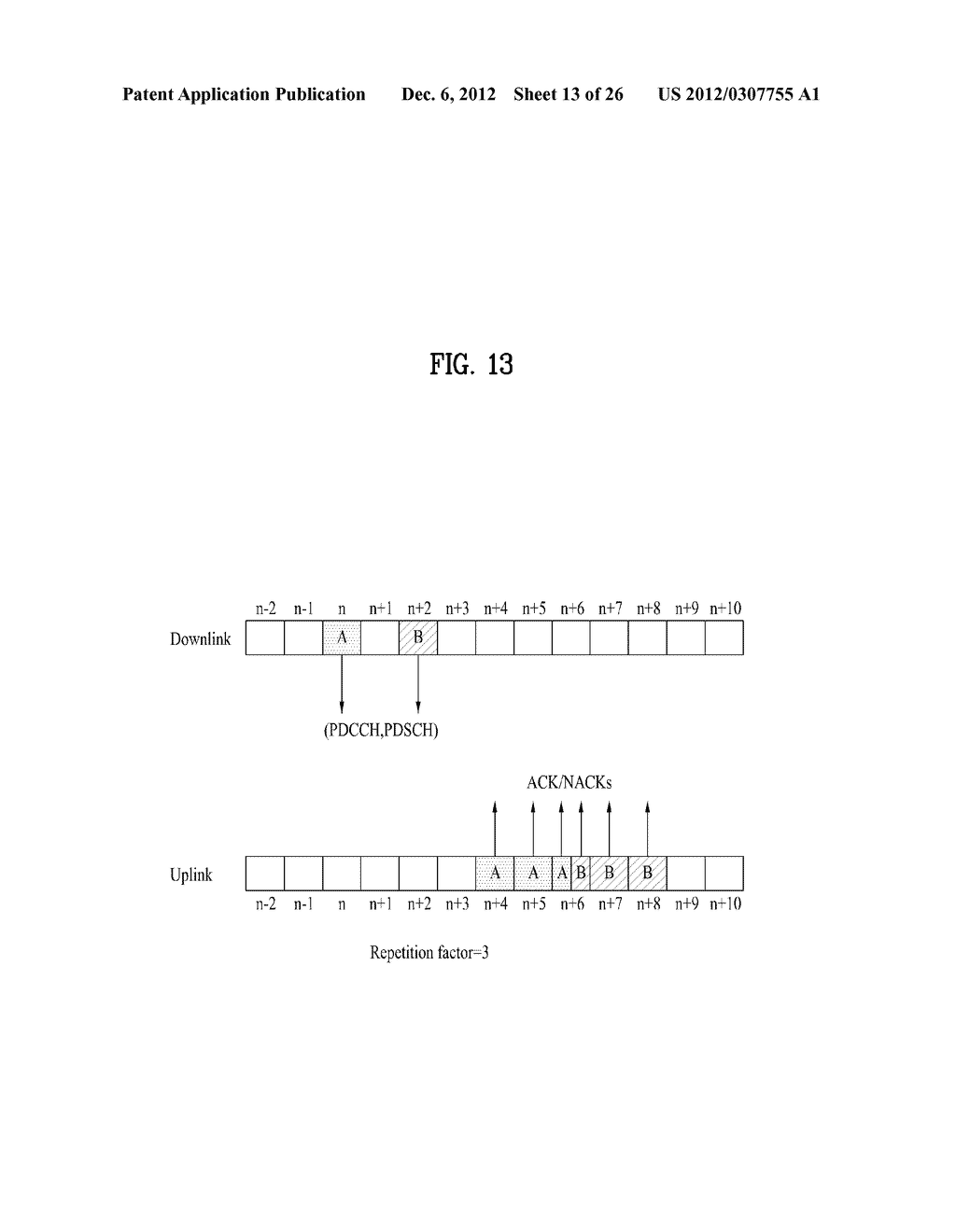 ACK/NACK TRANSMISSION METHOD AND APPARATUS THEREFOR - diagram, schematic, and image 14