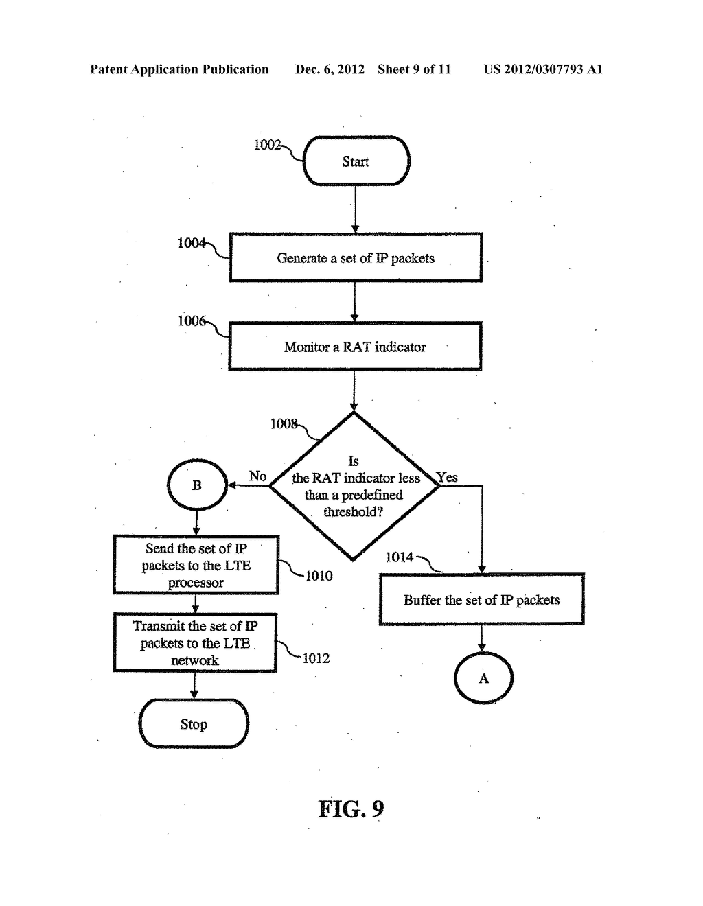METHODS AND APPARATUS FOR PERFORMING HANDOVER BETWEEN A LONG TERM     EVOLUTION (LTE) NETWORK AND ANOTHER TYPE OF RADIO ACCESS NETWORK - diagram, schematic, and image 10