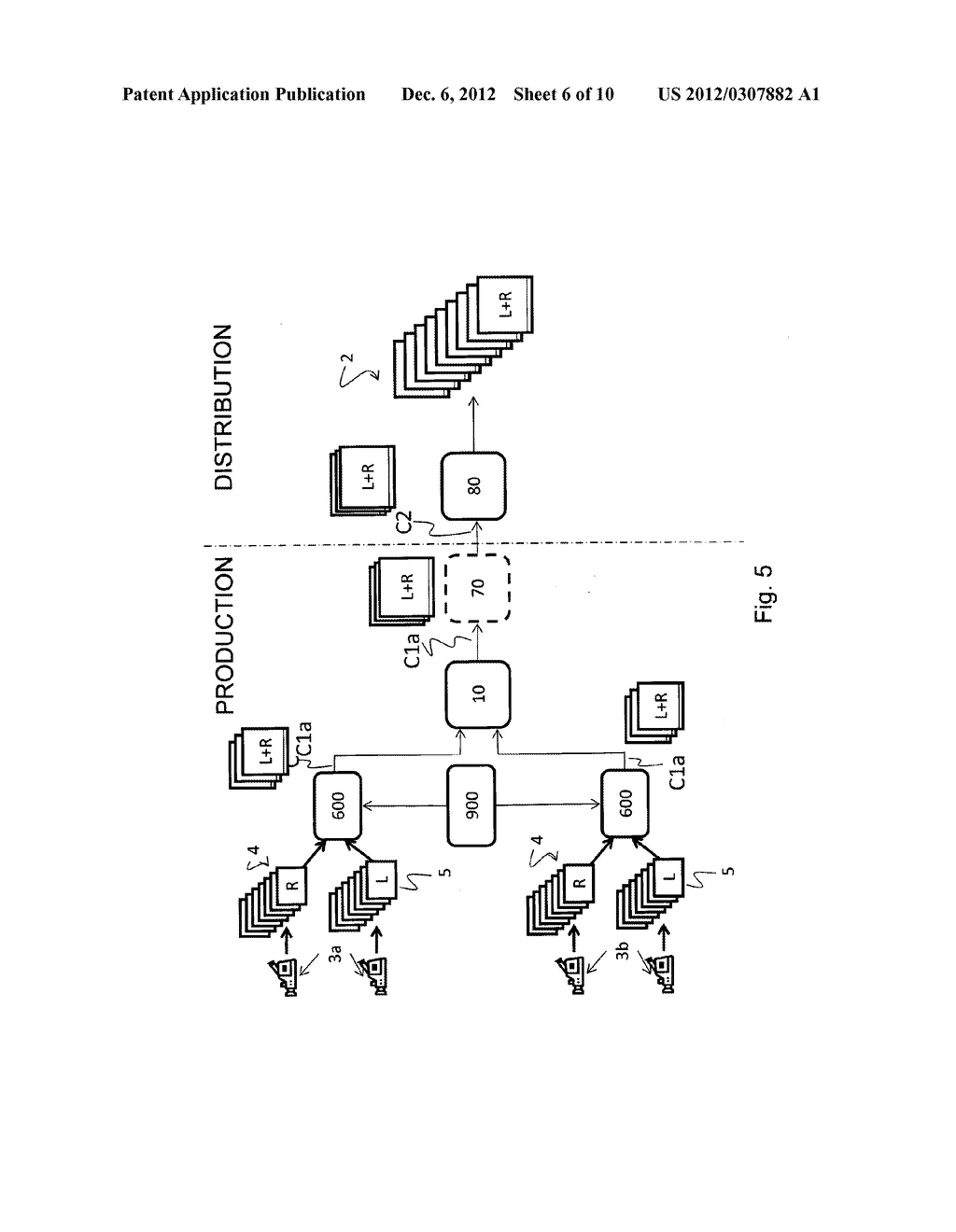 METHOD FOR TRANSPORTING INFORMATION AND/OR APPLICATION DATA INSIDE A     DIGITAL VIDEO STREAM, AND RELATIVE DEVICES FOR GENERATING AND PLAYING     SUCH VIDEO STREAM - diagram, schematic, and image 07