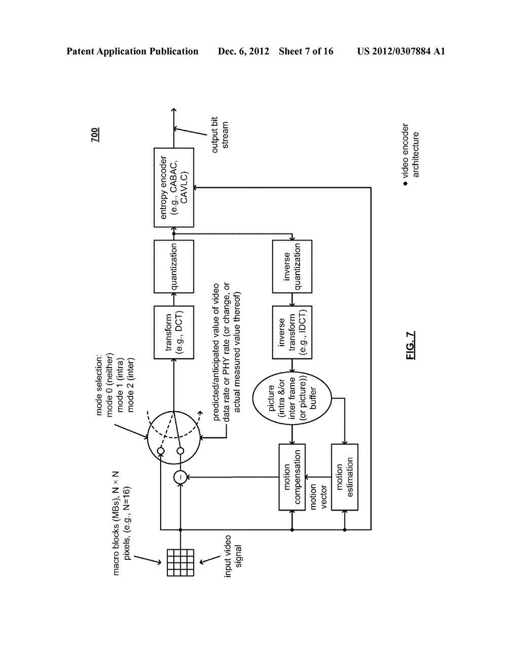 Selective intra and/or inter prediction video encoding - diagram, schematic, and image 08