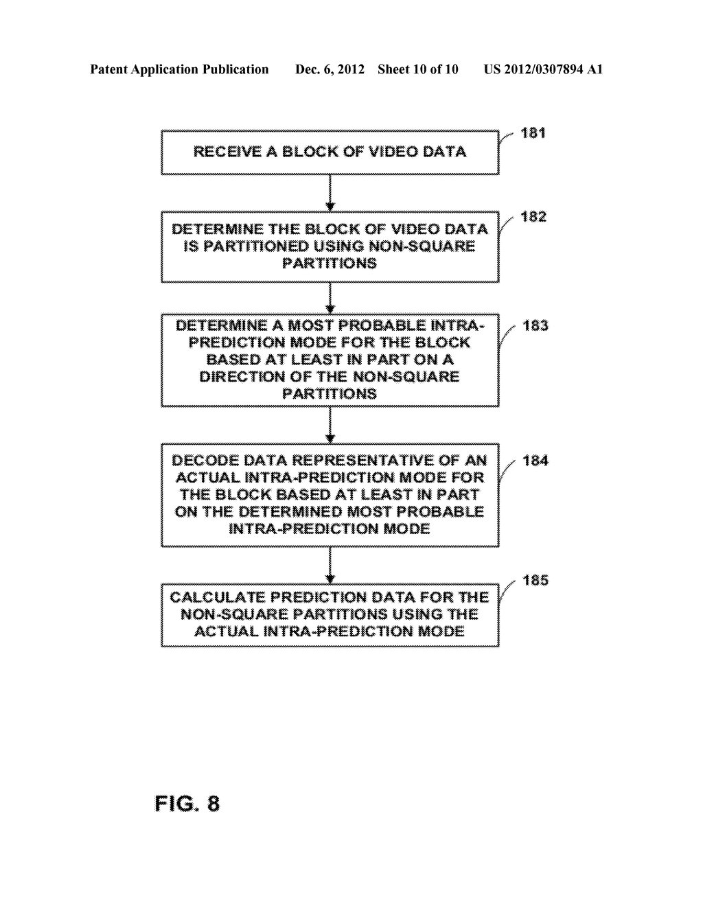 INTRA PREDICTION MODE CODING WITH DIRECTIONAL PARTITIONS - diagram, schematic, and image 11