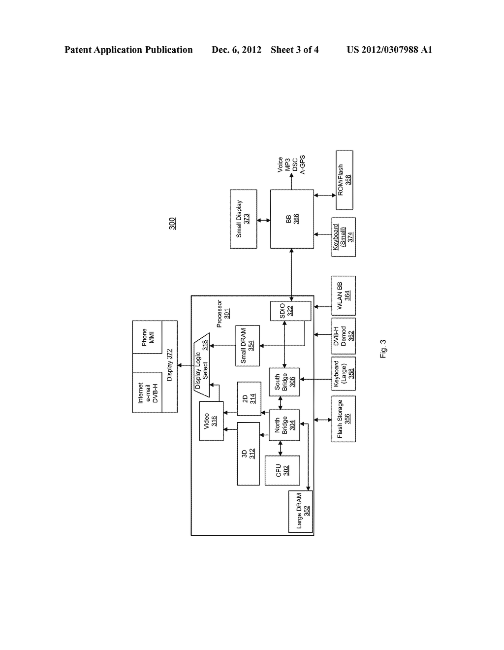 COMPUTER SYSTEM AND PROCESSOR HAVING INTEGRATED PHONE FUNCTIONALITY - diagram, schematic, and image 04