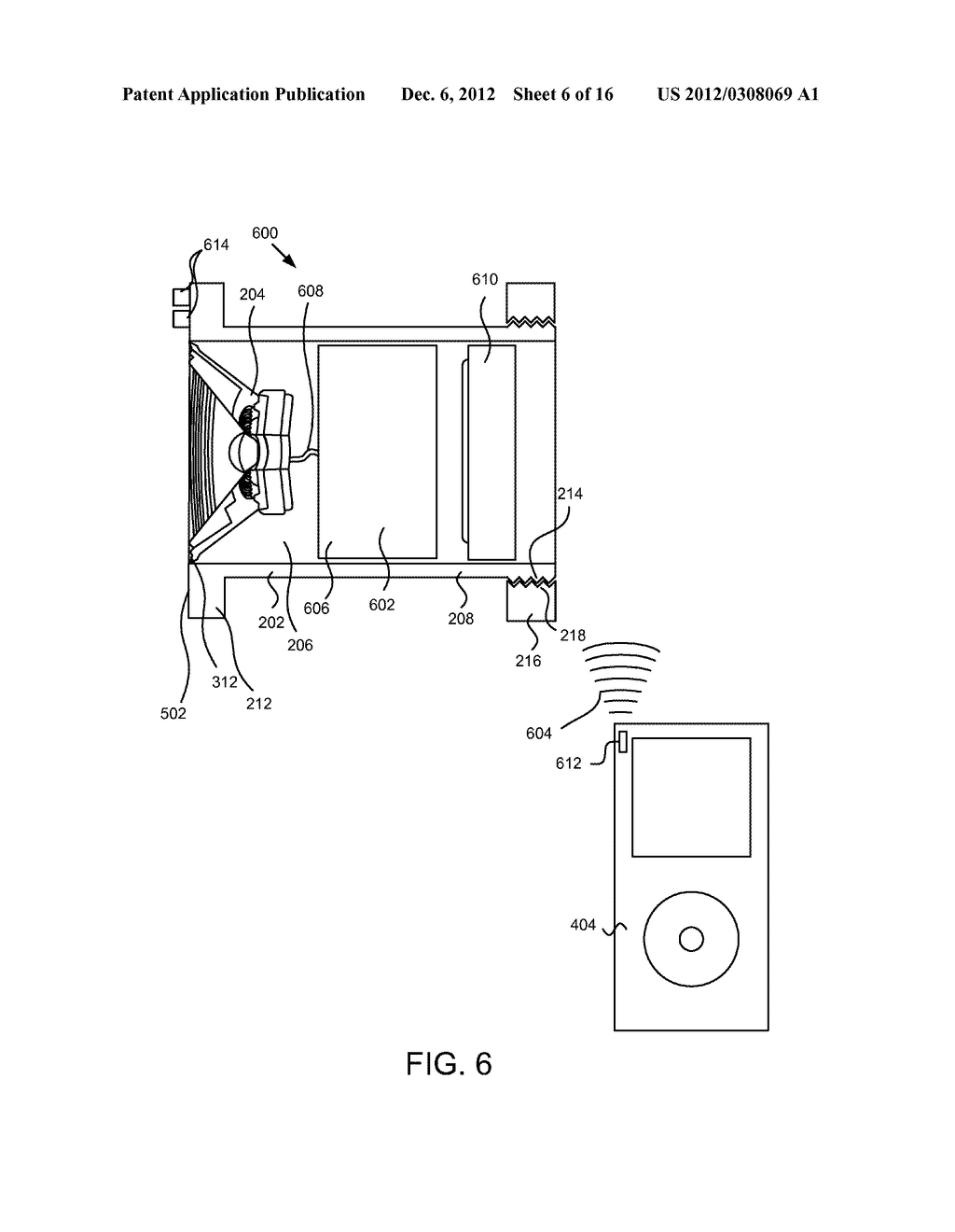 Apparatus and System for Playing Audio Signals from an Audio Source - diagram, schematic, and image 07