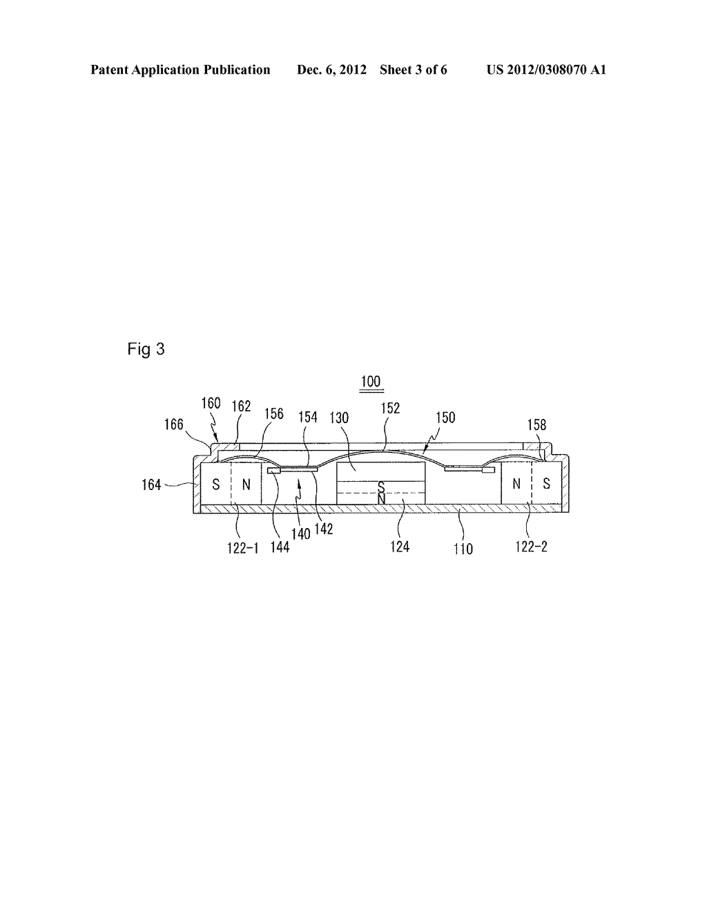 SLIM TYPE SPEAKER AND MAGNETIC CIRCUIT THEREFOR - diagram, schematic, and image 04