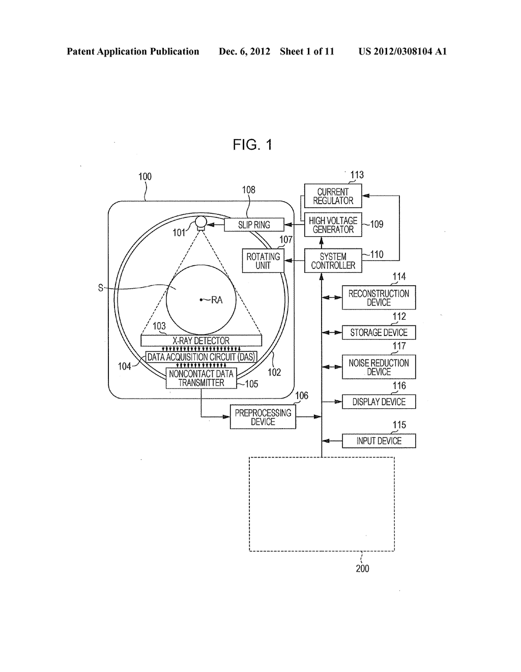 METHOD AND SYSTEM UTILIZING PARAMETER-LESS FILTER FOR SUBSTANTIALLY     REDUCING STREAK AND OR NOISE IN COMPUTER TOMOGRAPHY (CT) IMAGES - diagram, schematic, and image 02