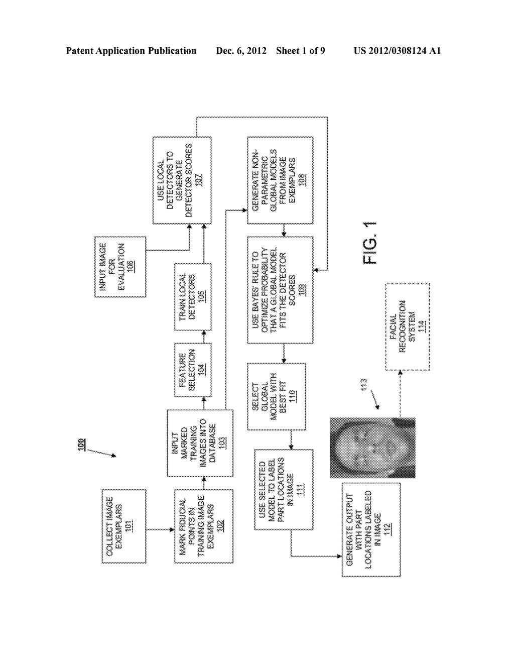 Method and System For Localizing Parts of an Object in an Image For     Computer Vision Applications - diagram, schematic, and image 02