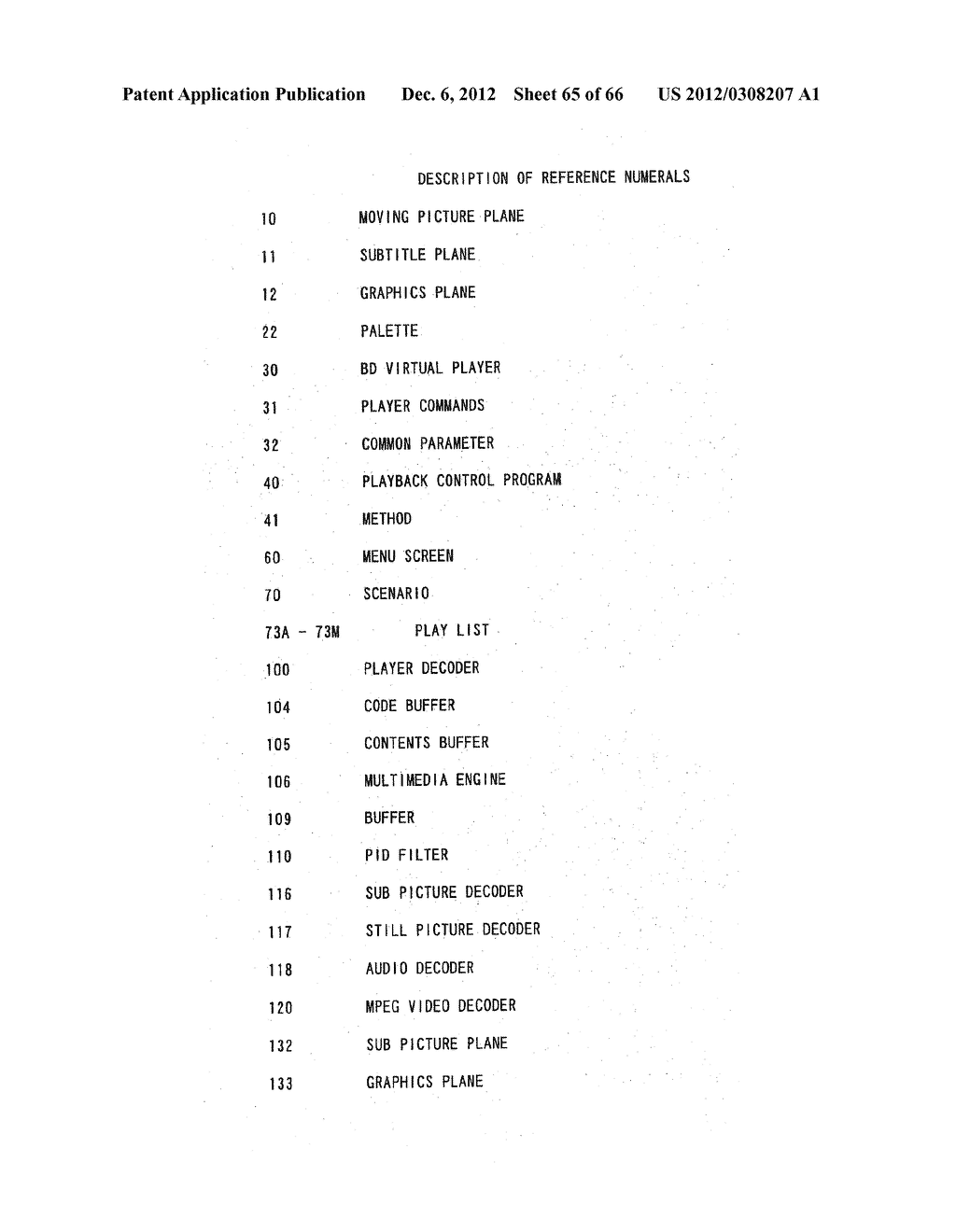 REPRODUCING APPARATUS, REPRODUCING METHOD, REPRODUCING PROGRAM, AND     RECORDING MEDIUM - diagram, schematic, and image 66