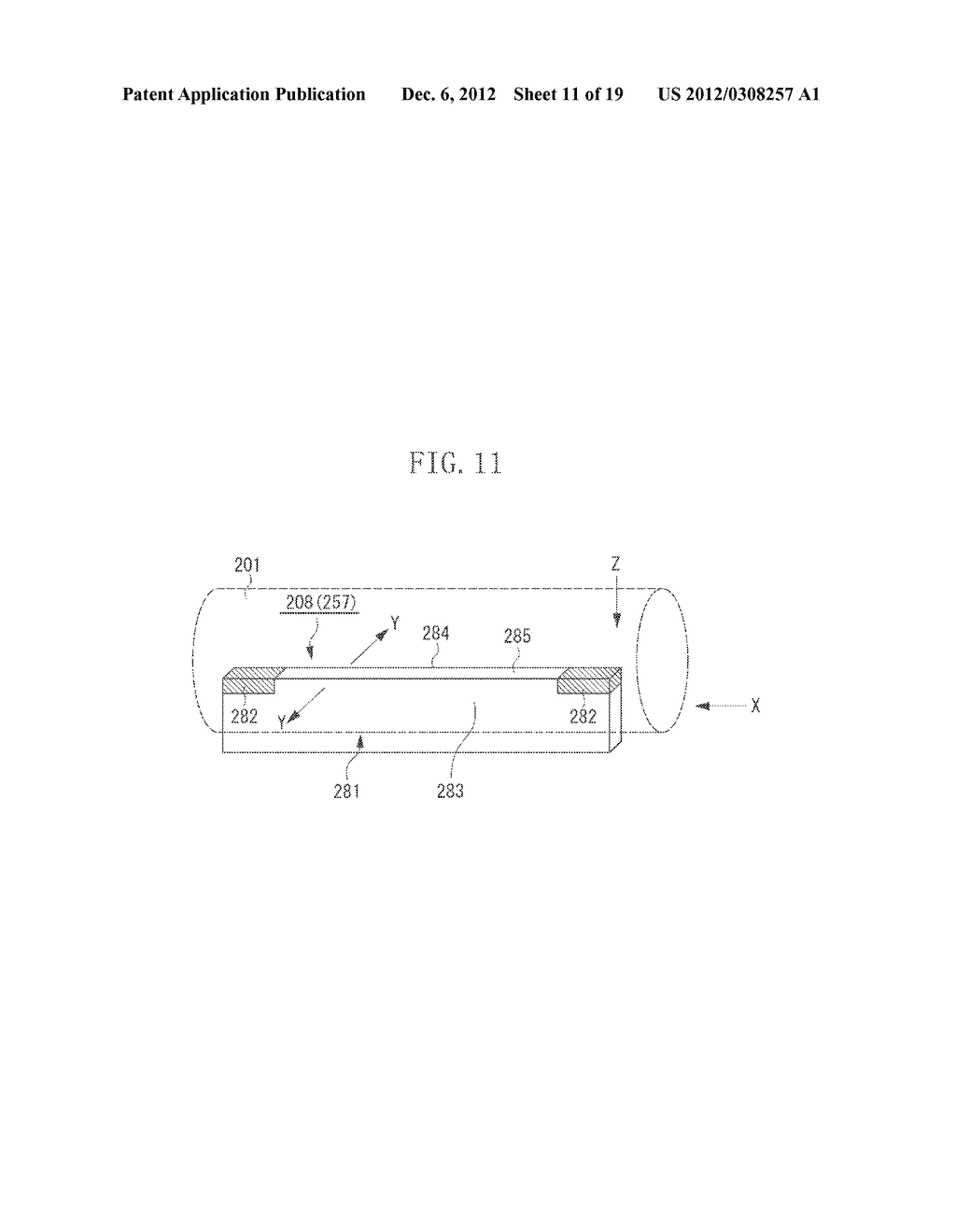 IMAGE FORMING APPARATUS WITH A CLEANING BLADE - diagram, schematic, and image 12