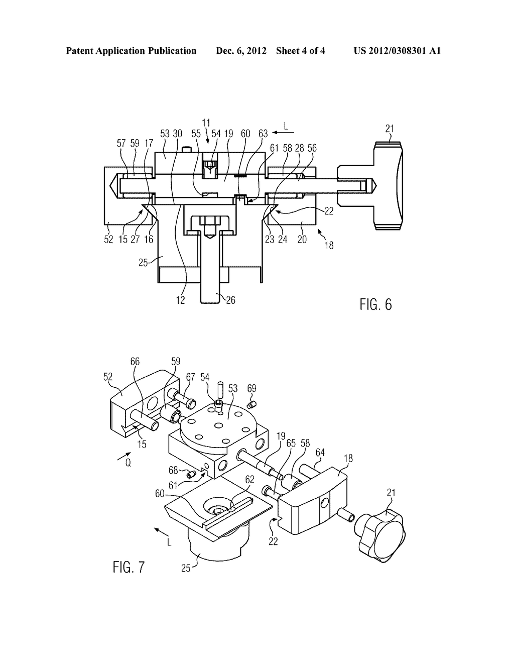 APPARATUS AND METHOD FOR DETACHABLY FASTENING A GRIPPER - diagram, schematic, and image 05