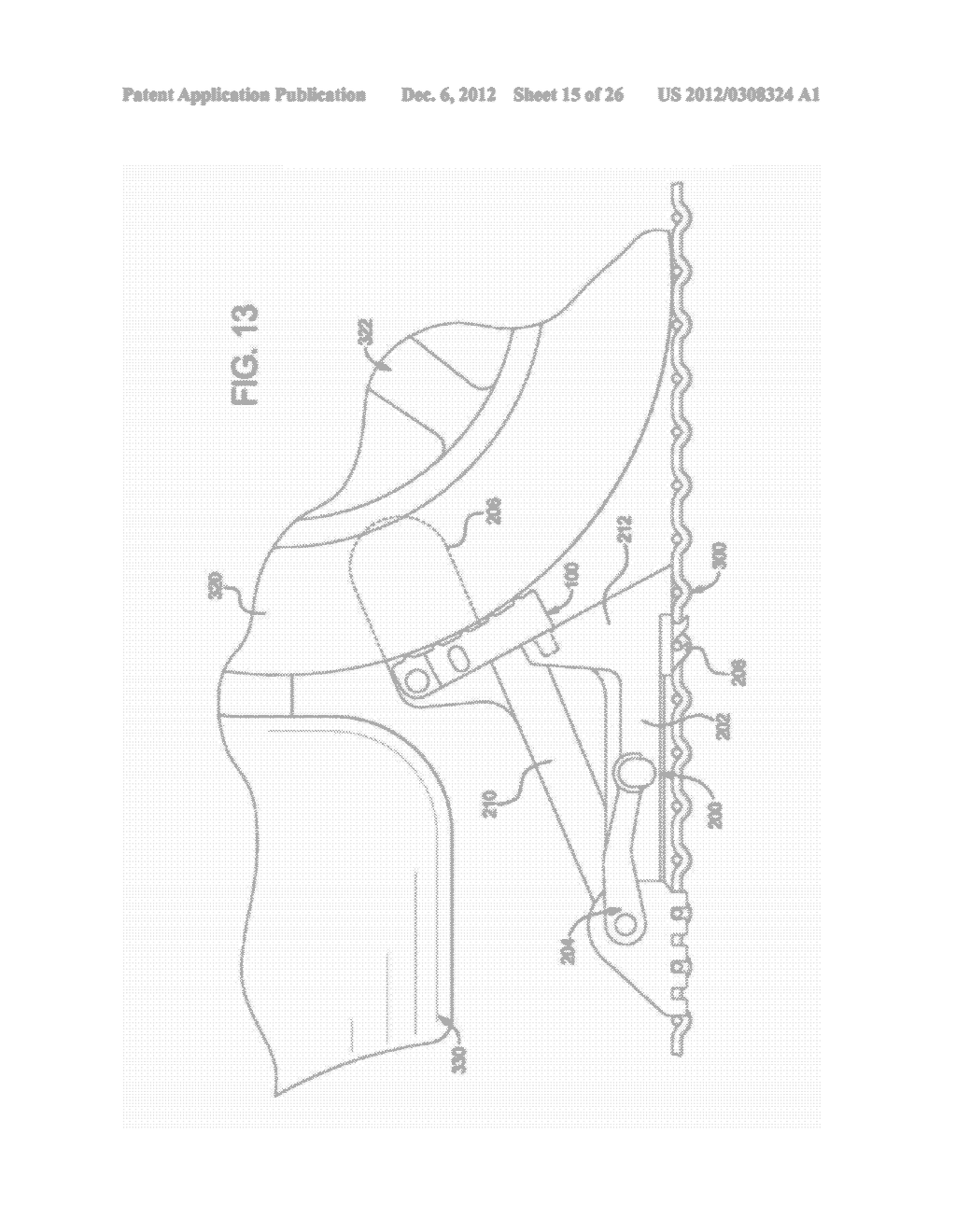 AUTO-RACK RAILROAD CAR VEHICLE WHEEL CHOCK - diagram, schematic, and image 16