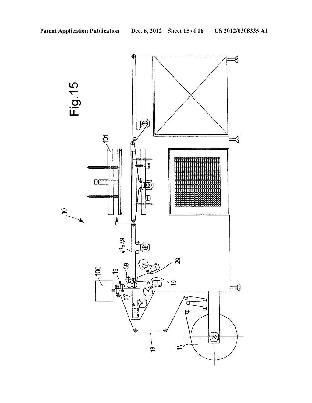 ASSEMBLY AND METHOD FOR REALIZING IN CONTINUOUS COVERING JACKETS OF     DIFFERENT DIMENSIONS STARTING FROM A FILM WRAPPED UP IN A COIL - diagram, schematic, and image 16