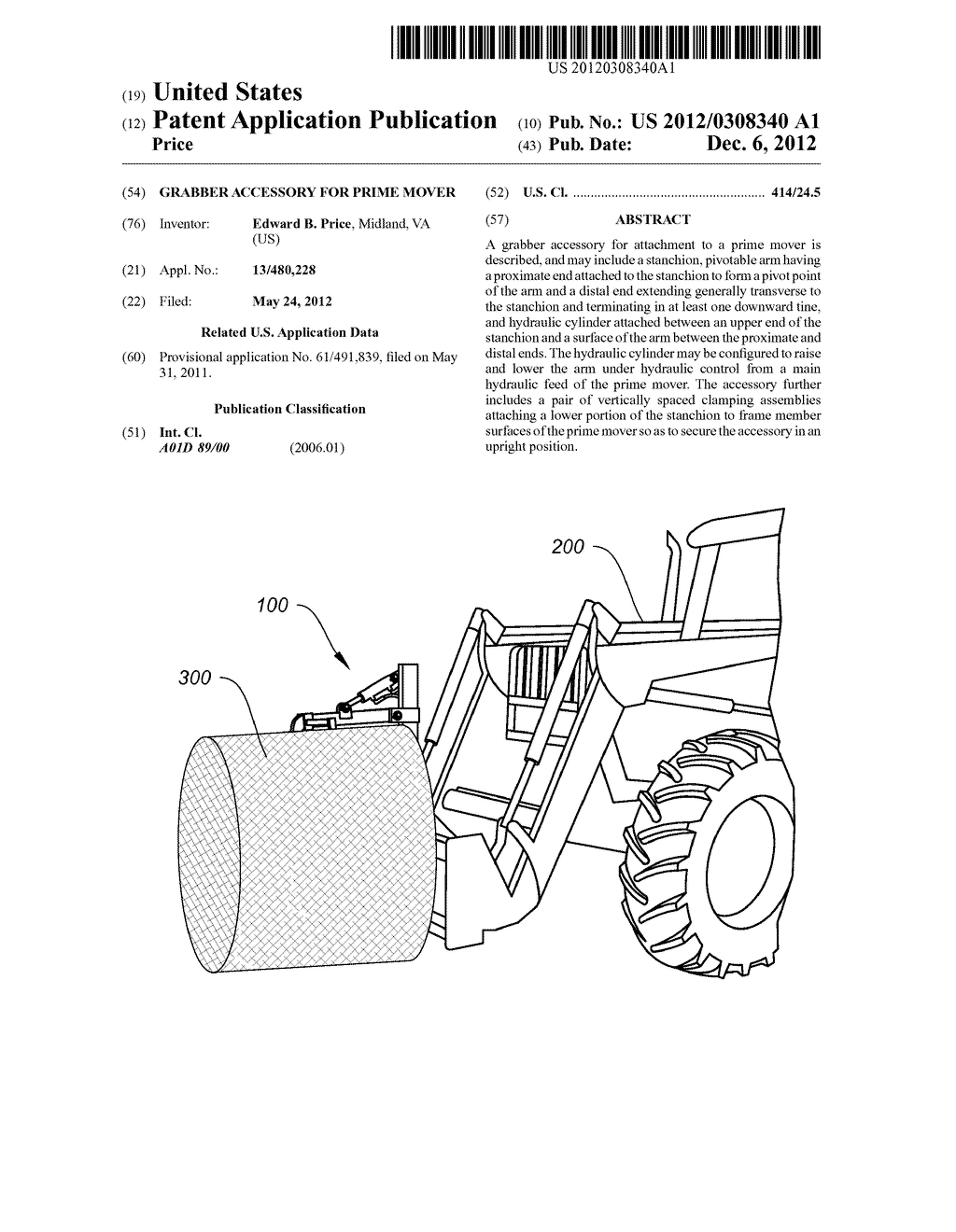 GRABBER ACCESSORY FOR PRIME MOVER - diagram, schematic, and image 01