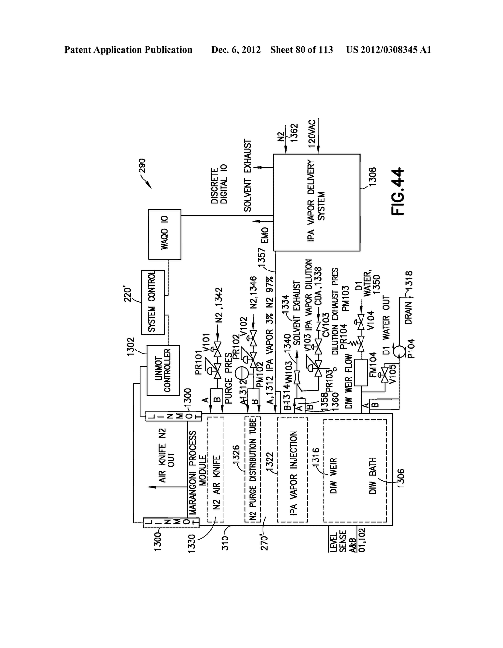 PARALLEL SINGLE SUBSTRATE PROCESSING SYSTEM - diagram, schematic, and image 81