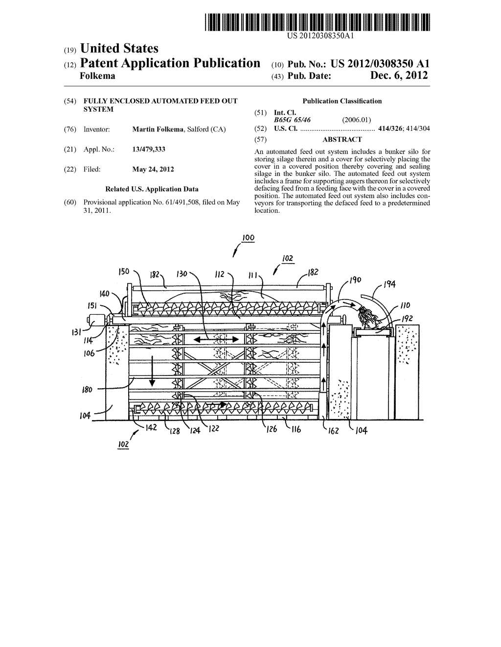 FULLY ENCLOSED AUTOMATED FEED OUT SYSTEM - diagram, schematic, and image 01