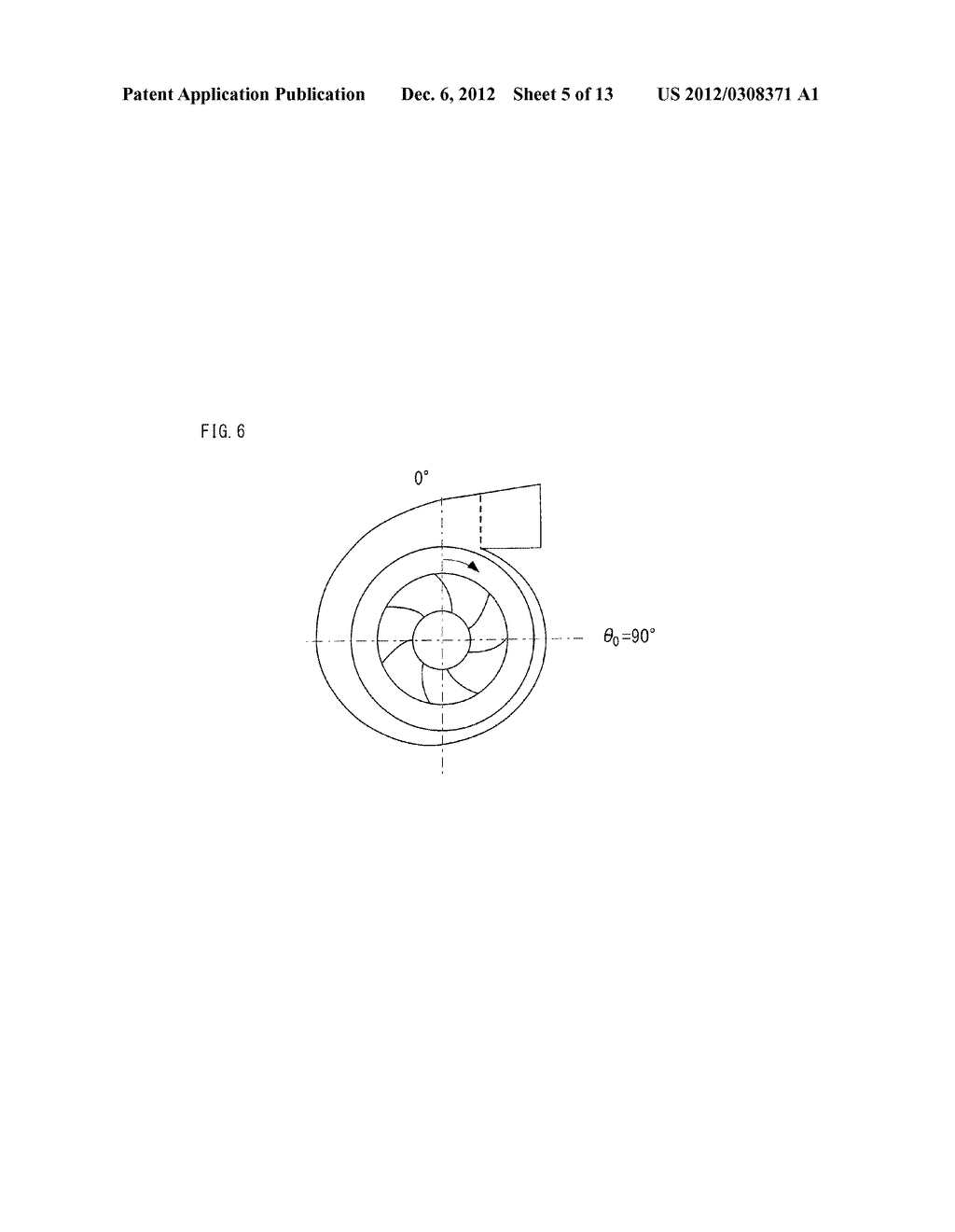 CENTRIFUGAL COMPRESSOR HAVING AN ASYMMETRIC SELF-RECIRCULATING CASING     TREATMENT - diagram, schematic, and image 06