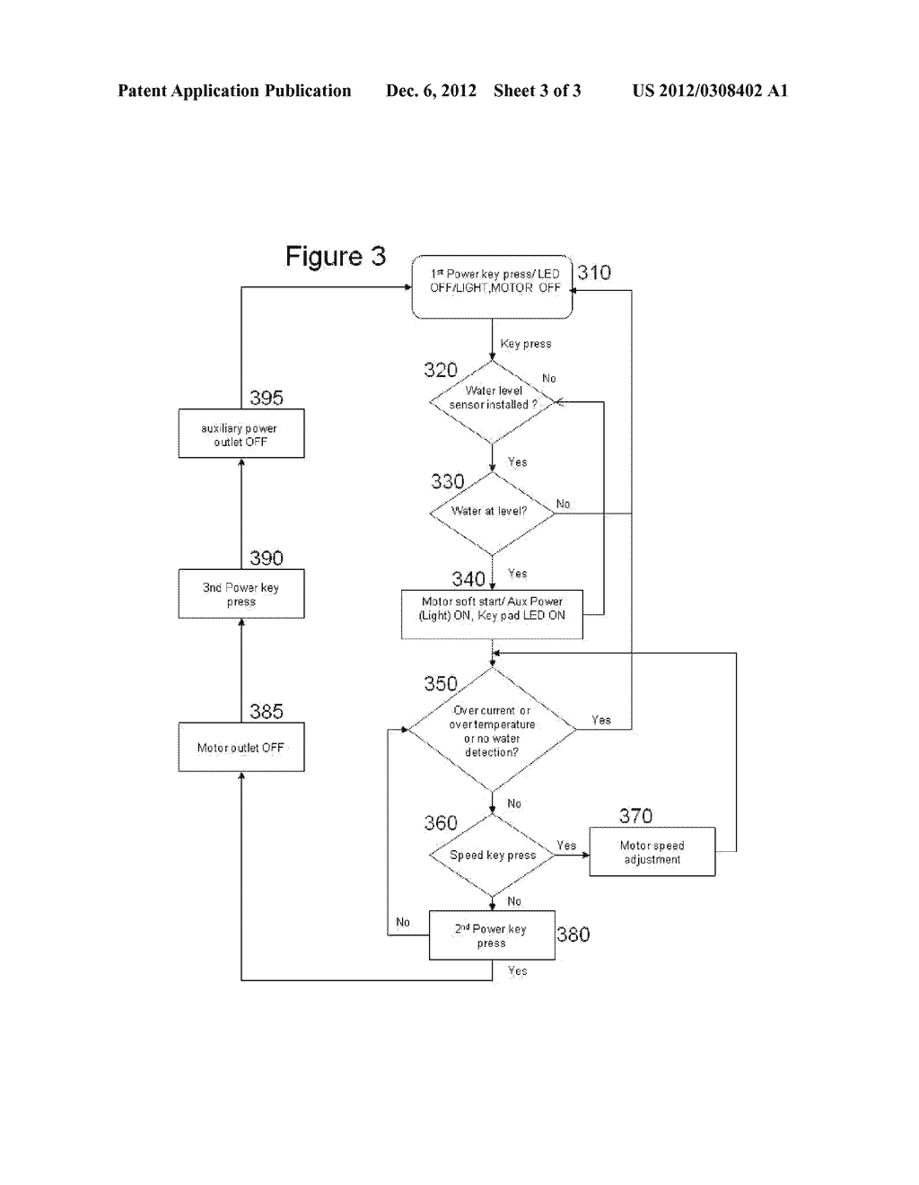 Advanced Frequency Variable Pump Speed Controller and Method of Operating - diagram, schematic, and image 04