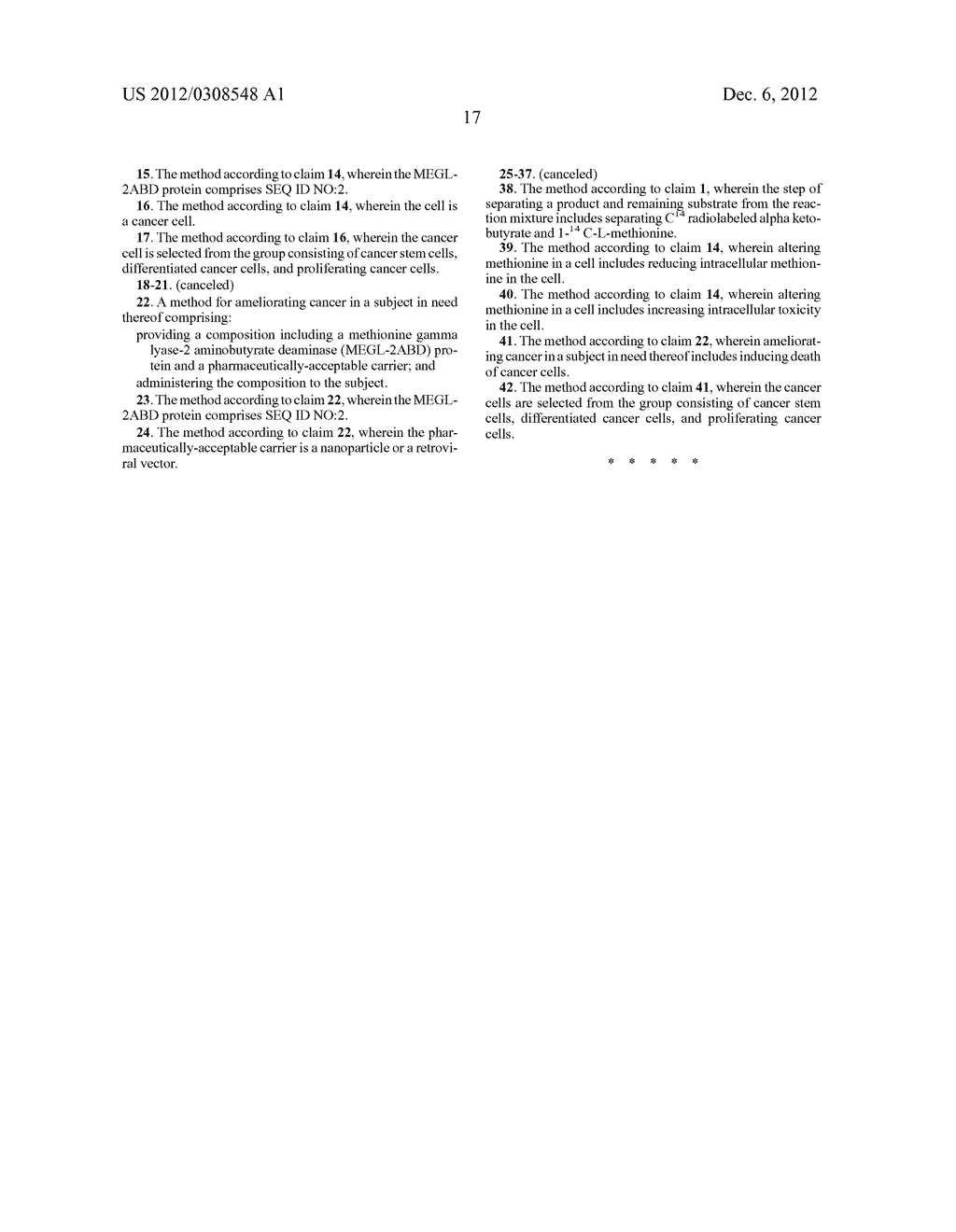 METHIONINE GAMMA LYASE-2-AMINOBUTYRATE DEAMINASE (MEGL-2ABD) AND     THERAPEUTIC USES THEREOF - diagram, schematic, and image 36