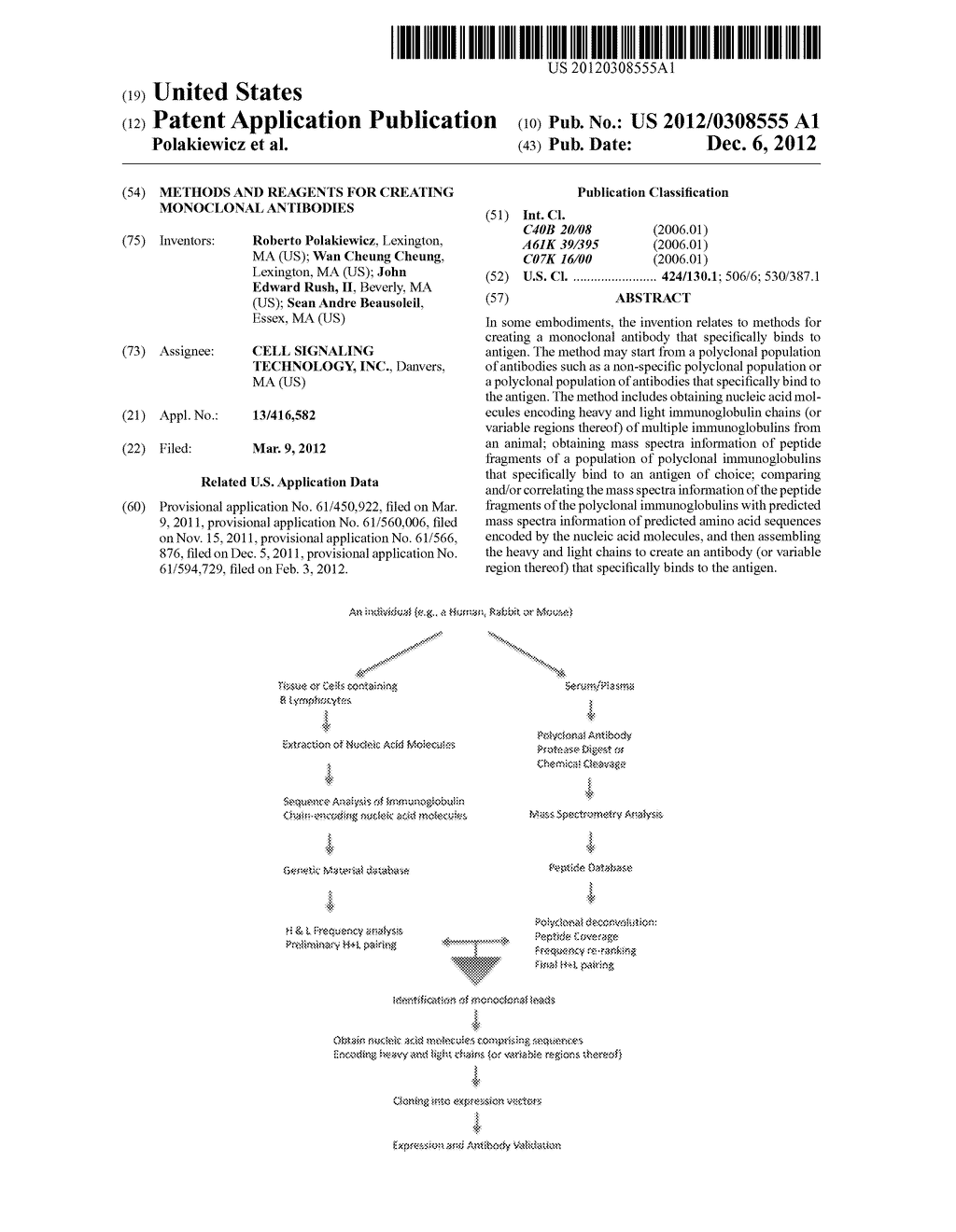 METHODS AND REAGENTS FOR CREATING MONOCLONAL ANTIBODIES - diagram, schematic, and image 01