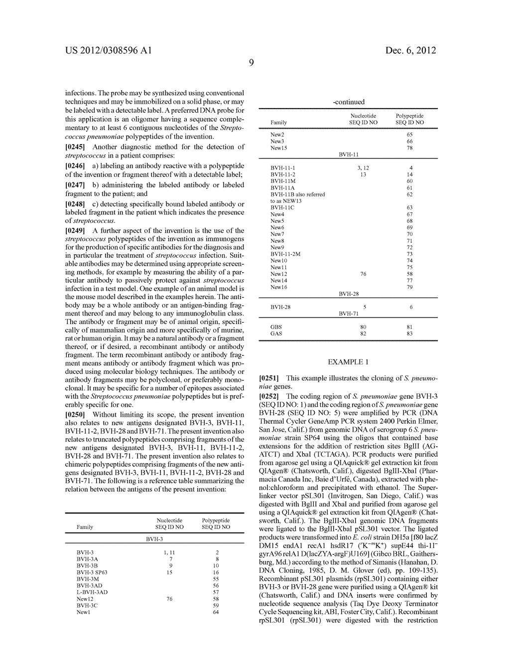 NOVEL STREPTOCOCCUS ANTIGENS - diagram, schematic, and image 43