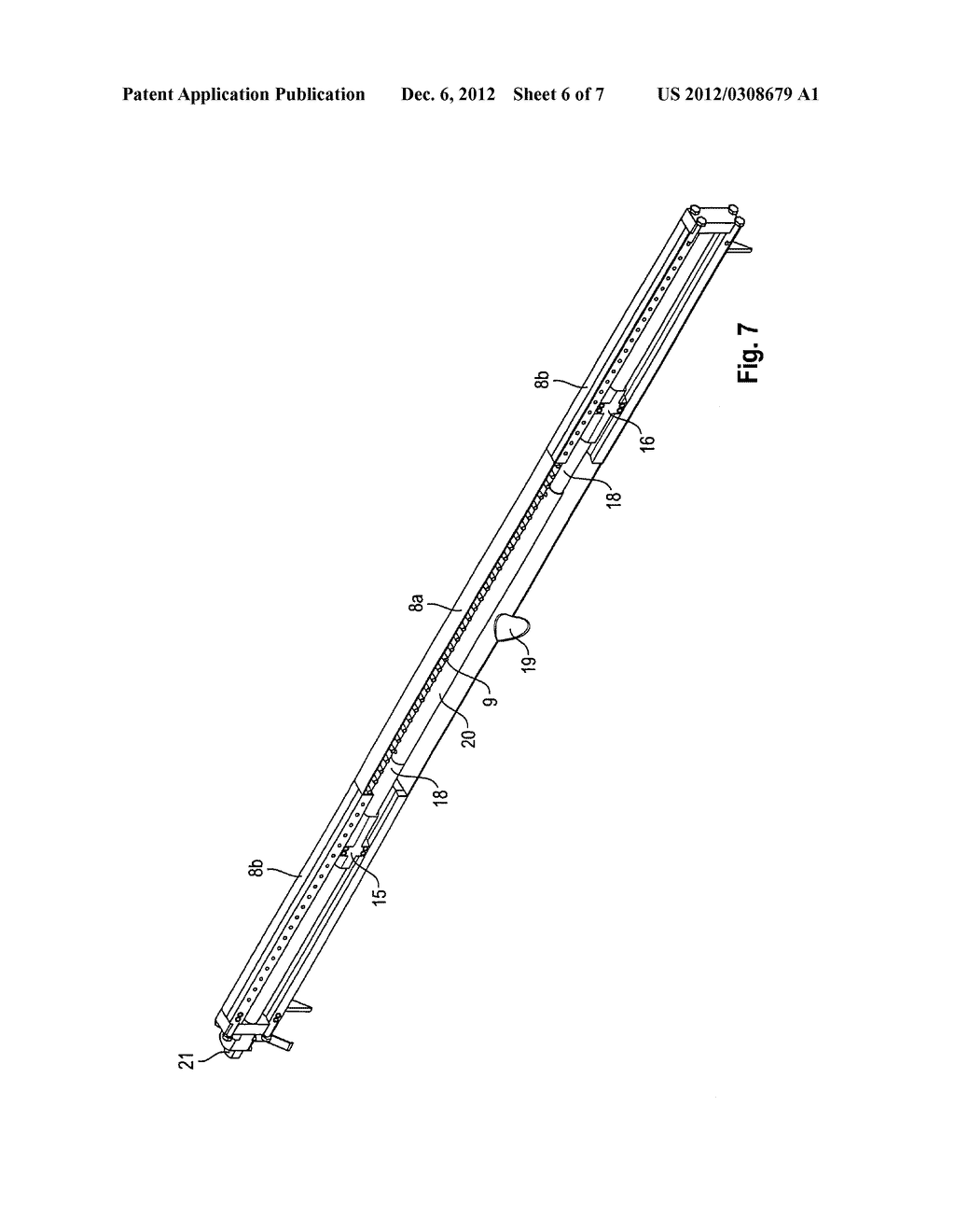 SHAPING AND COOLING DEVICE FOR A FLOWABLE, MELTED FOOD MASS - diagram, schematic, and image 07