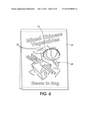 MICROWAVABLE FILM PACKAGE HAVING STEAM VENTING FEATURE diagram and image