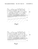 METHOD OF MANUFACTURING A THERMAL BARRIER COATING STRUCTURE diagram and image