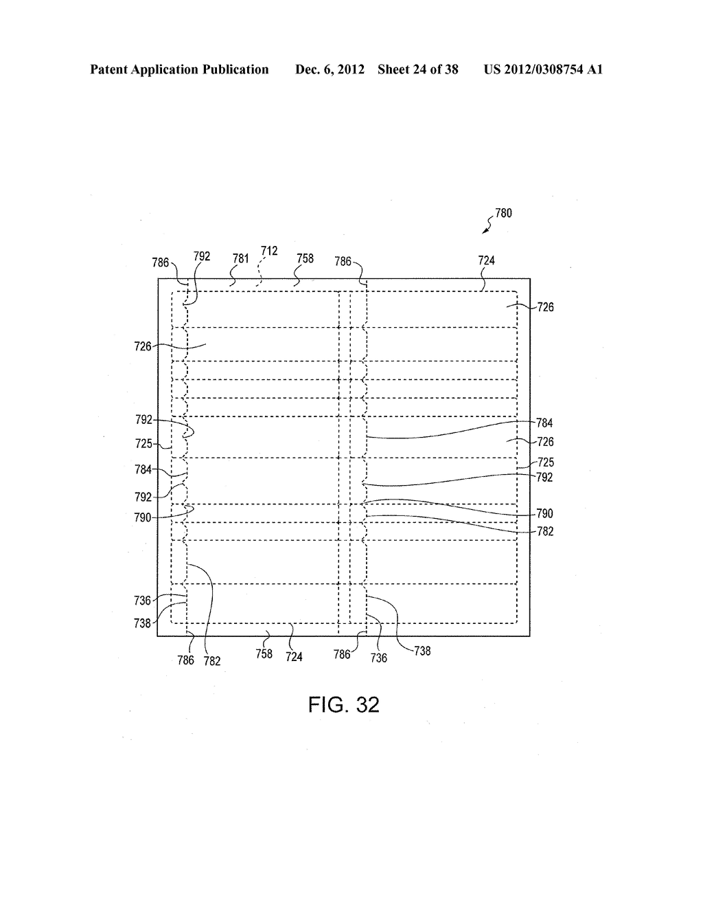 Healthcare Form Assembly Having a Plurality of Removable Strips with     Perforated Liner Portion - diagram, schematic, and image 25