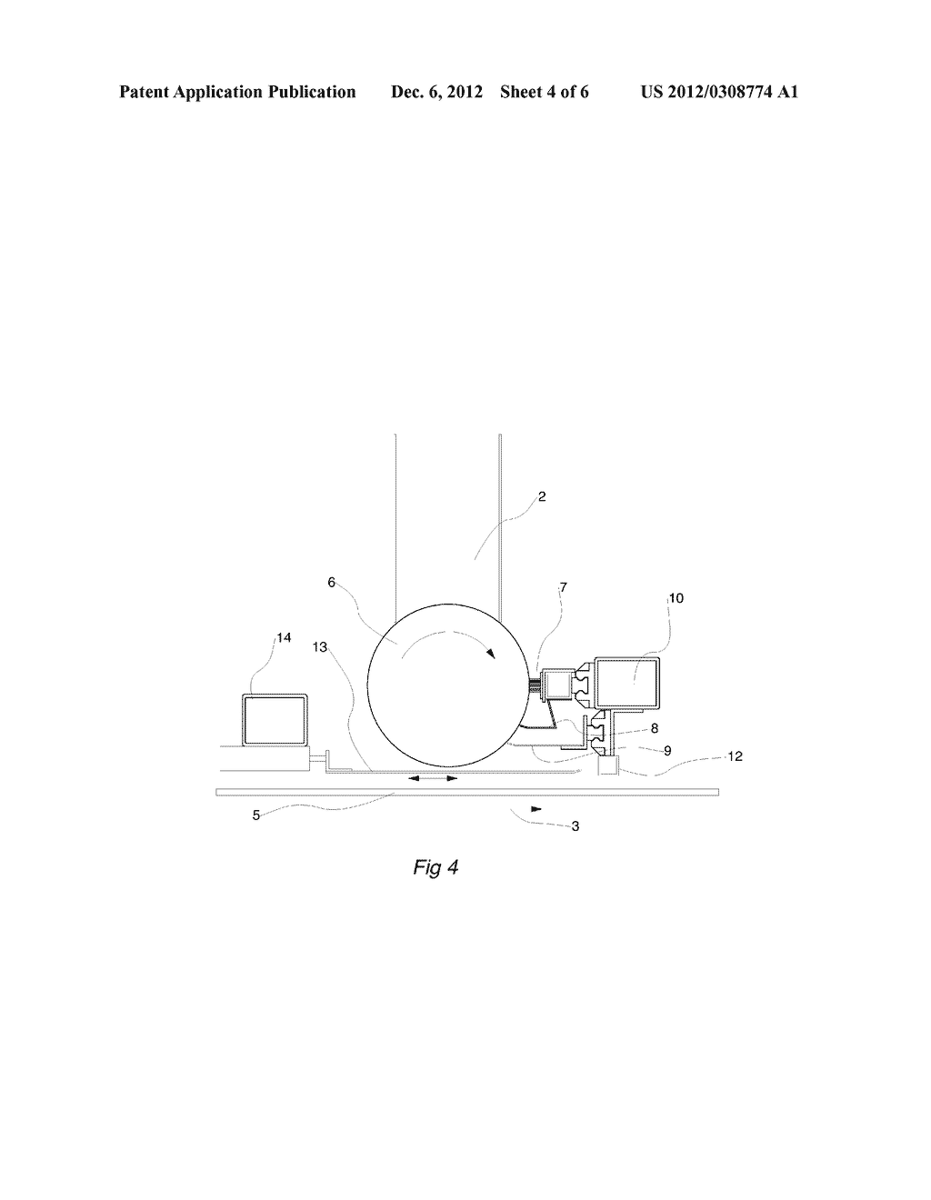 METHOD OF PRODUCING A POWDER LAYER OR A GRANULAR LAYER - diagram, schematic, and image 05