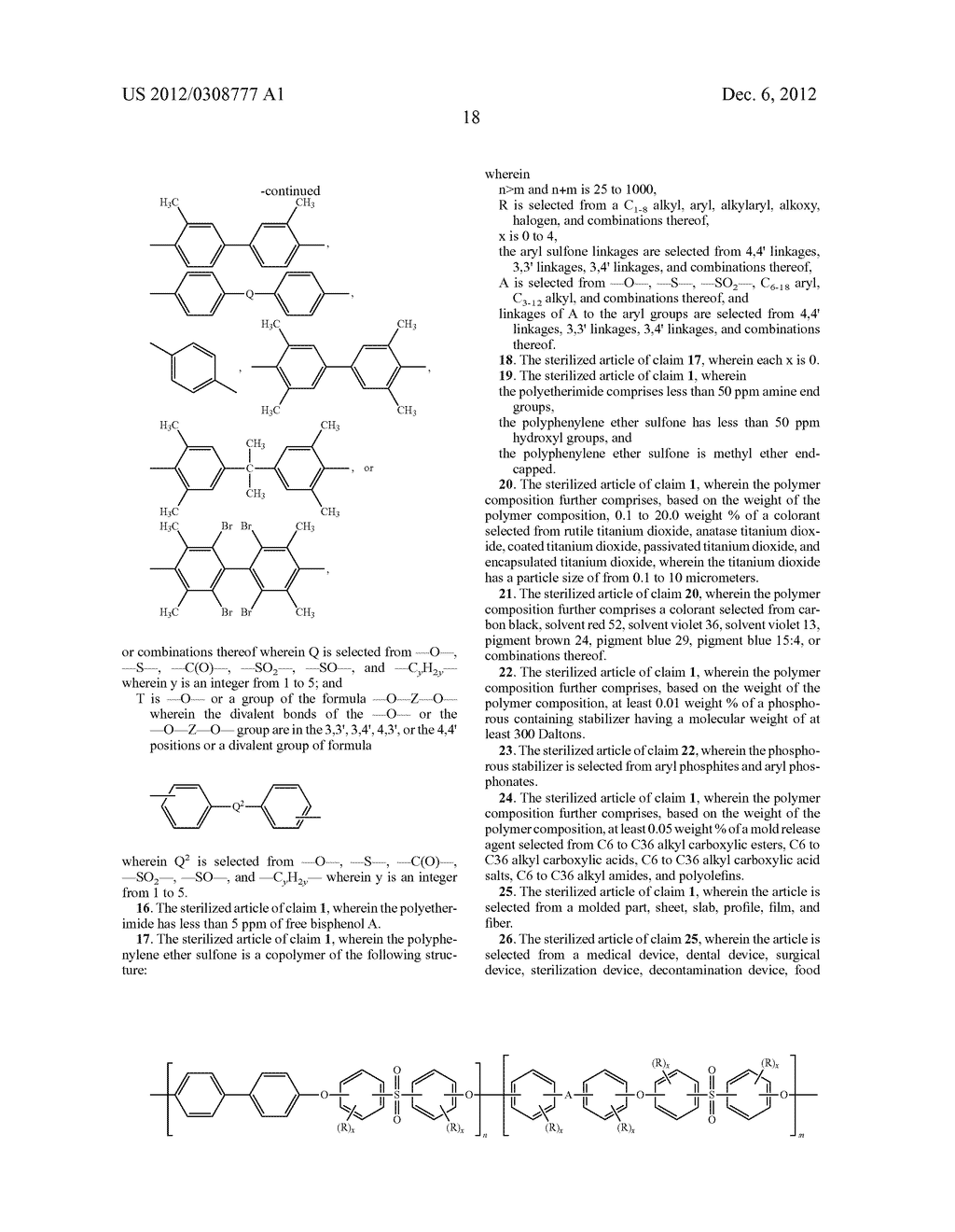 STERILIZED POLYETHERIMIDE /POLYPHENYLENE ETHER SULFONE ARTICLES - diagram, schematic, and image 19