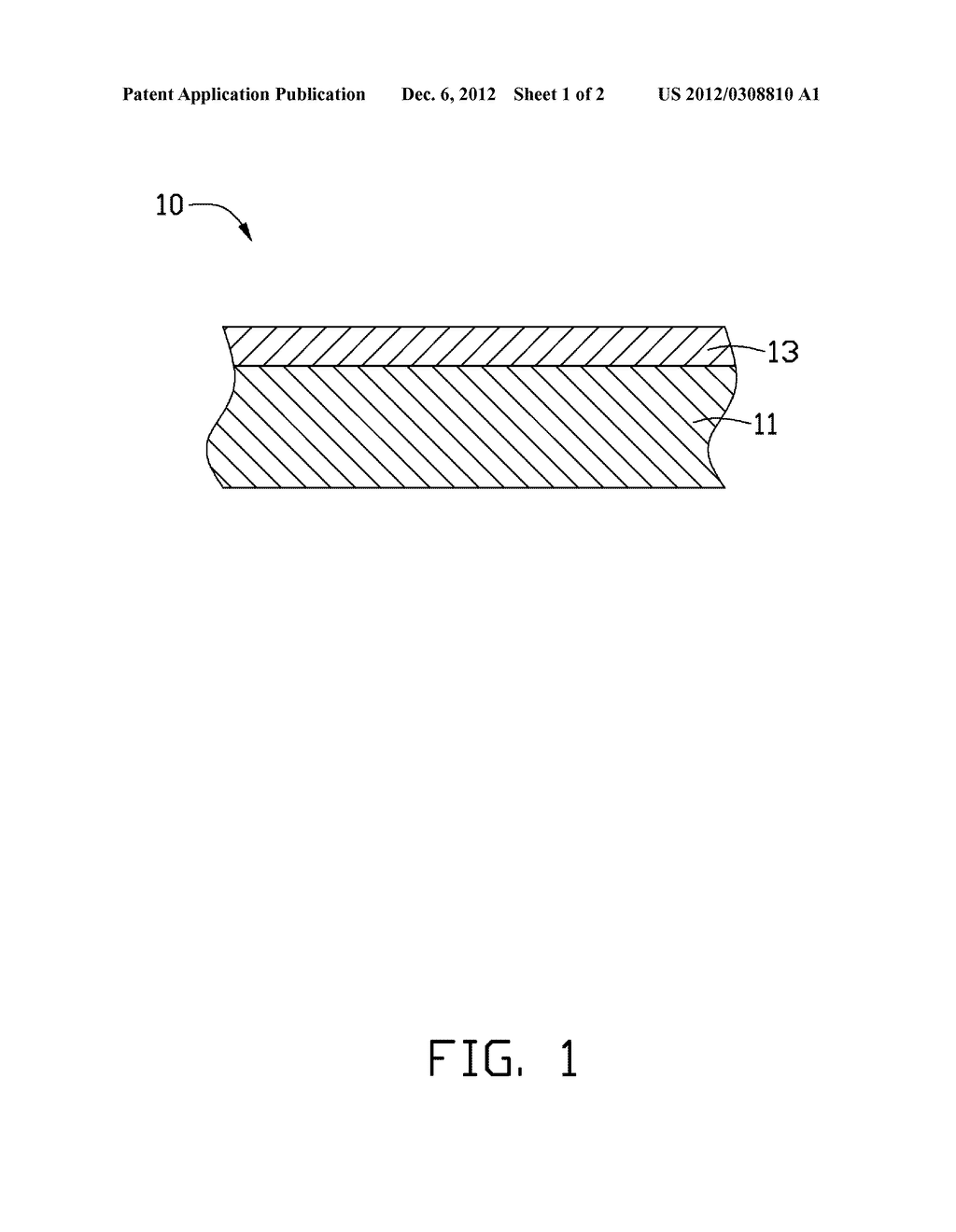 COATED ARTICLE AND METHOD FOR MAKING THE SAME - diagram, schematic, and image 02