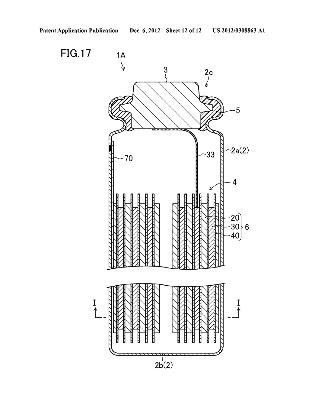 WOUND TYPE BATTERY AND METHOD FOR FABRICATING SAME - diagram, schematic, and image 13