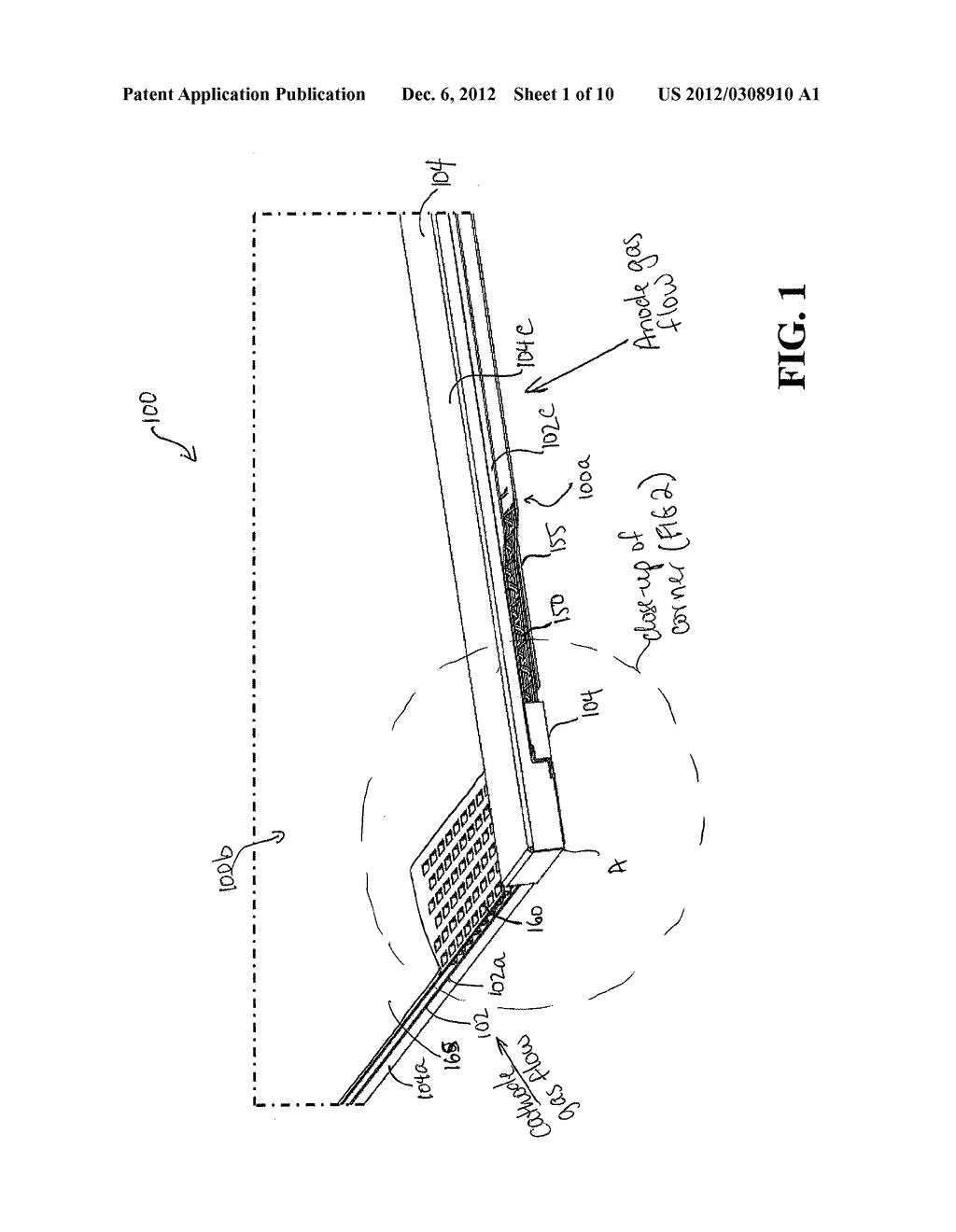 BIPOLAR SEPARATOR ASSEMBLY FOR FUEL CELLS AND METHOD OF MAKING SAME - diagram, schematic, and image 02