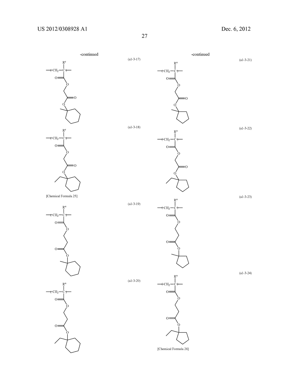 RESIST COMPOSITION, METHOD OF FORMING RESIST PATTERN, POLYMERIC COMPOUND     AND METHOD OF PRODUCING THE SAME - diagram, schematic, and image 28