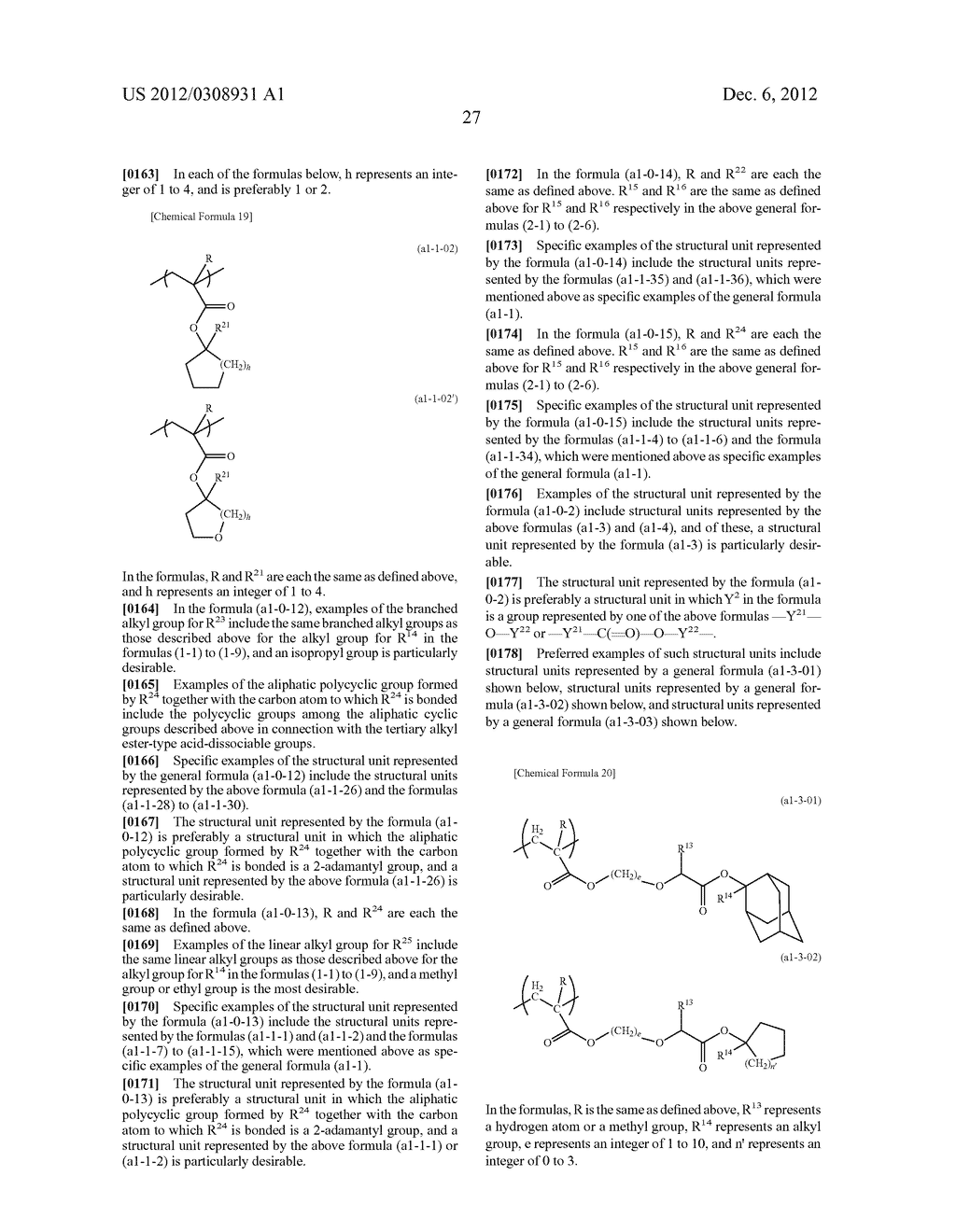 RESIST COMPOSITION AND METHOD OF FORMING RESIST PATTERN - diagram, schematic, and image 28