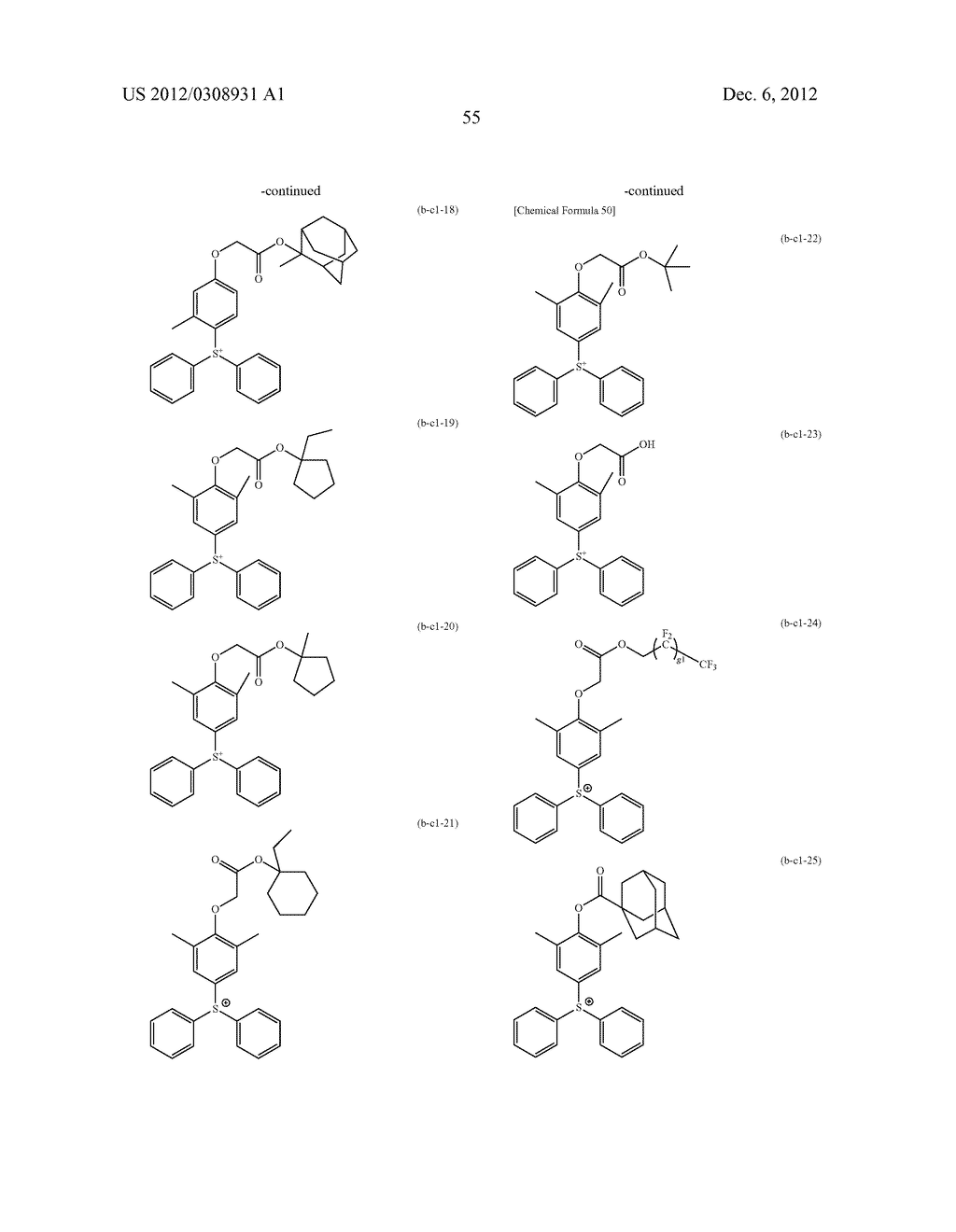 RESIST COMPOSITION AND METHOD OF FORMING RESIST PATTERN - diagram, schematic, and image 56