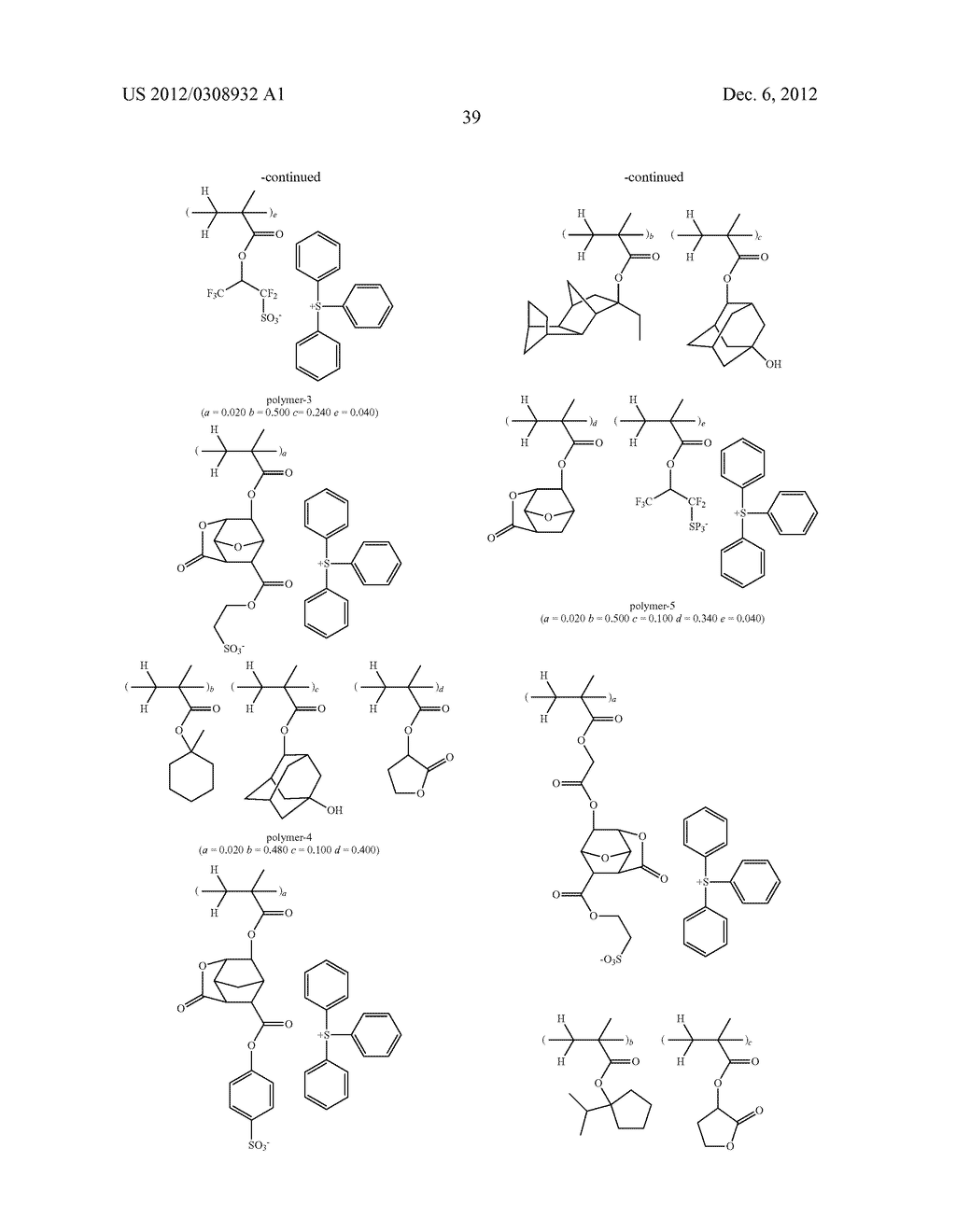 POLYMER, CHEMICALLY AMPLIFIED RESIST COMPOSITION, AND PATTERNING PROCESS     USING SAID CHEMICALLY AMPLIFIED RESIST COMPOSITION - diagram, schematic, and image 40