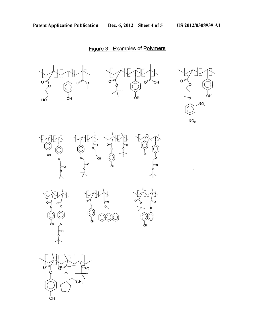 BOTTOM ANTIREFLECTIVE COATING COMPOSITIONS AND PROCESSES THEREOF - diagram, schematic, and image 05