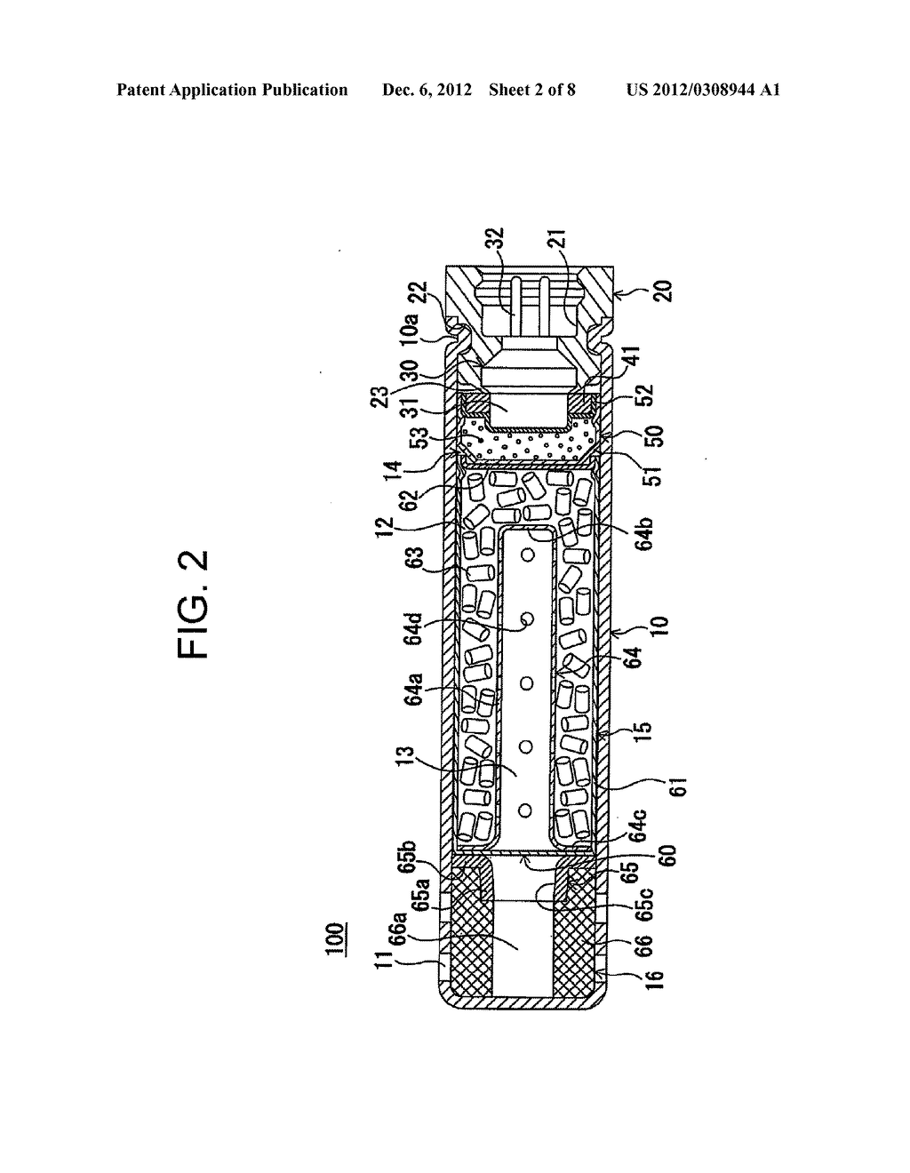 METHOD OF MANUFACTURING PERFORATED PIPE FOR GAS GENERATOR, AS WELL AS GAS     GENERATOR - diagram, schematic, and image 03