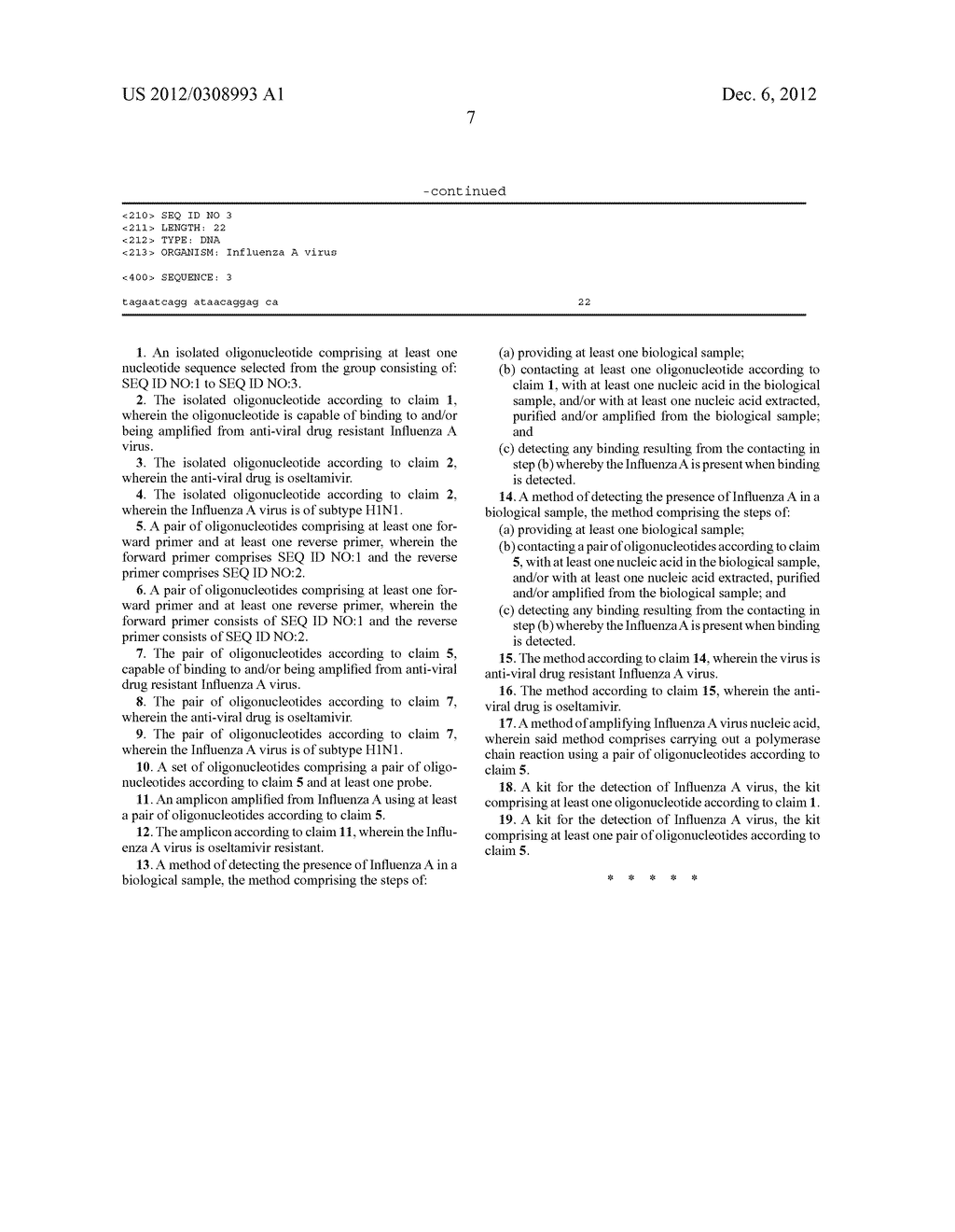 RESISTANT INFLUENZA A VIRUS DETECTION METHOD AND KIT THEREFOR - diagram, schematic, and image 10