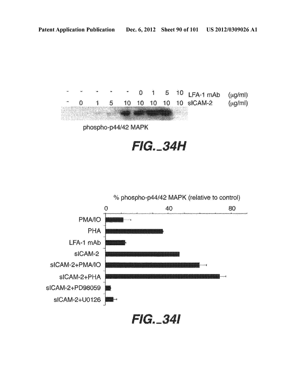 METHODS AND COMPOSITIONS FOR DETECTING THE ACTIVATION STATE OF MULTIPLE     PROTEINS IN SINGLE CELLS - diagram, schematic, and image 91