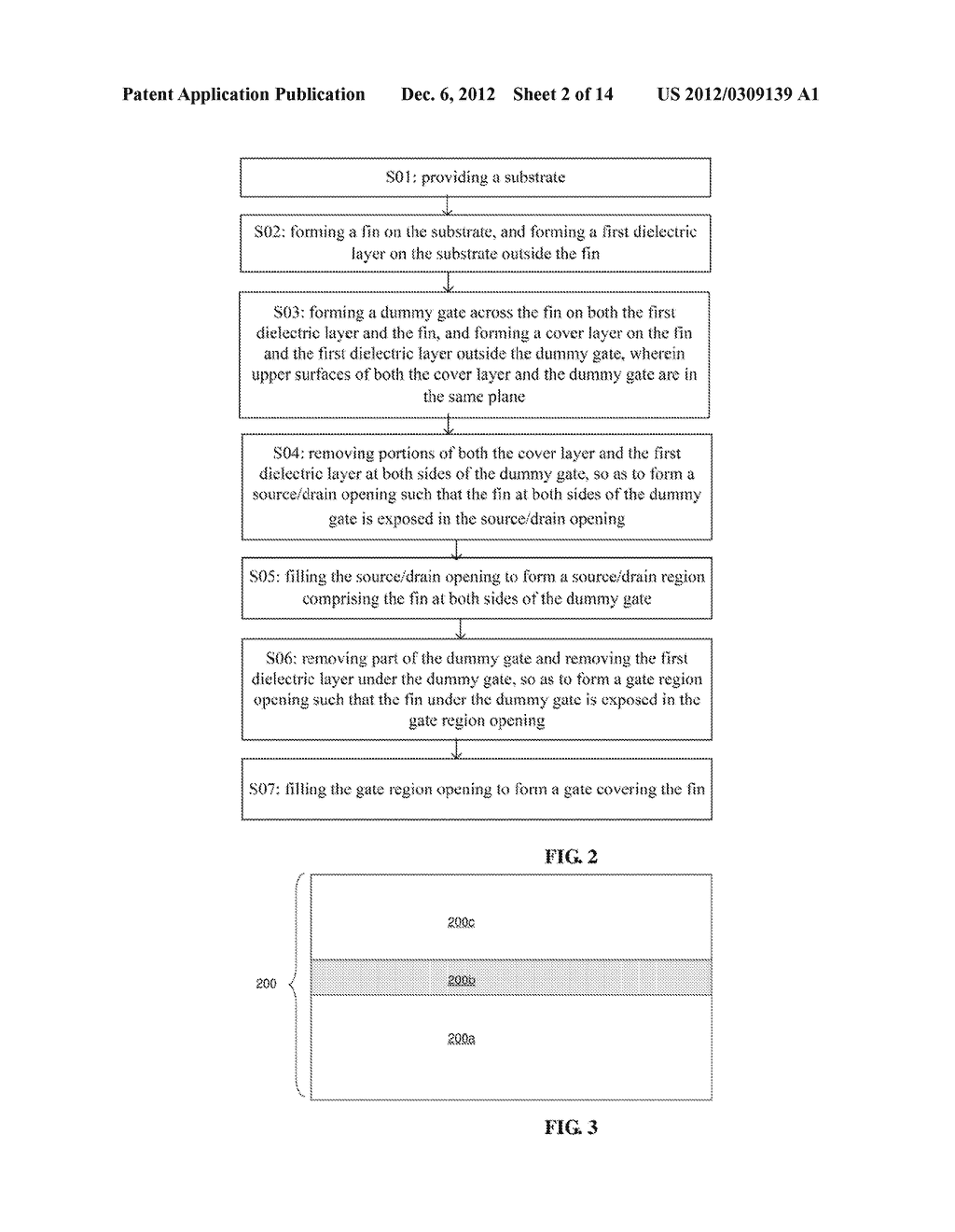 METHOD FOR MANUFACTURING FIN FIELD-EFFECT TRANSISTOR - diagram, schematic, and image 03